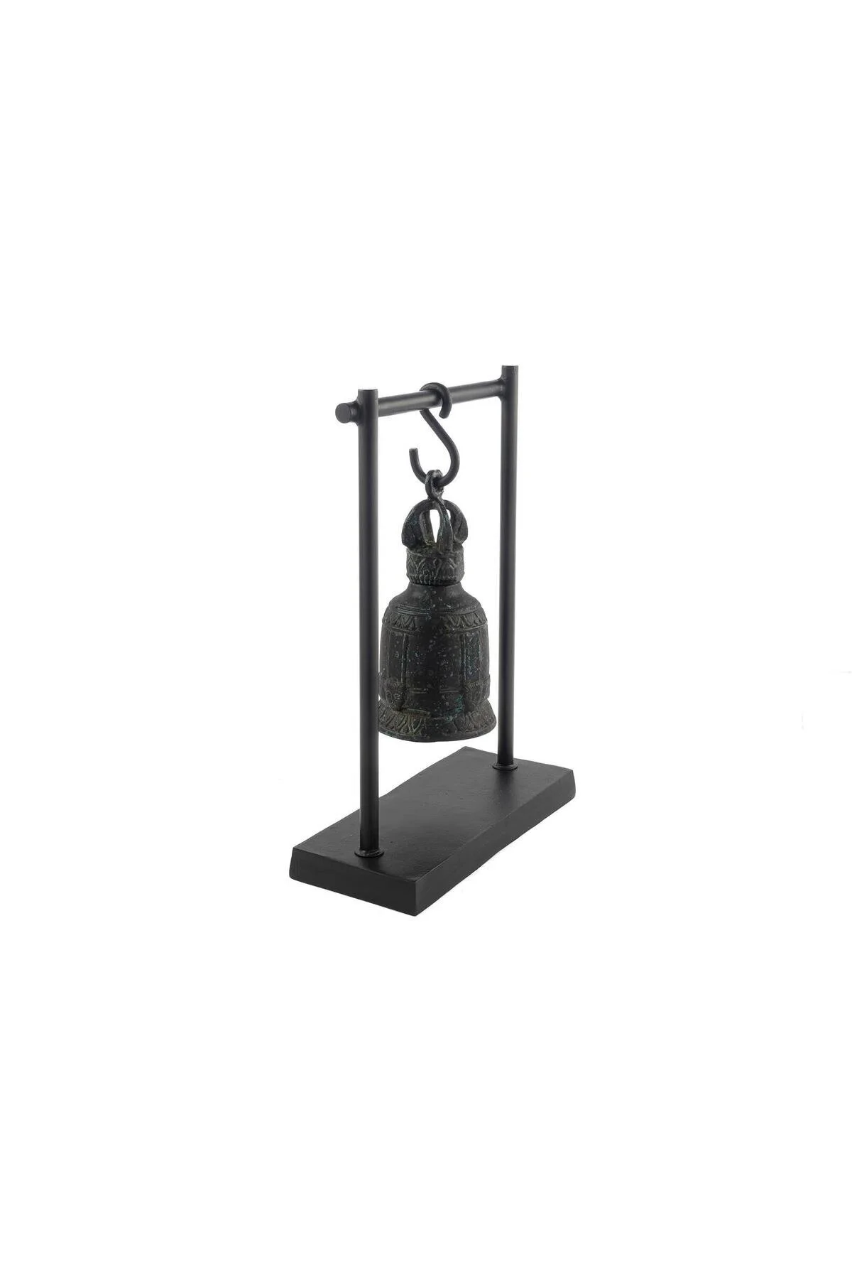 اشیاء دکوراتیو و مجسمه شیء دکوراسیون بل سیاه مات 29X44X13CM Mikasa Moor