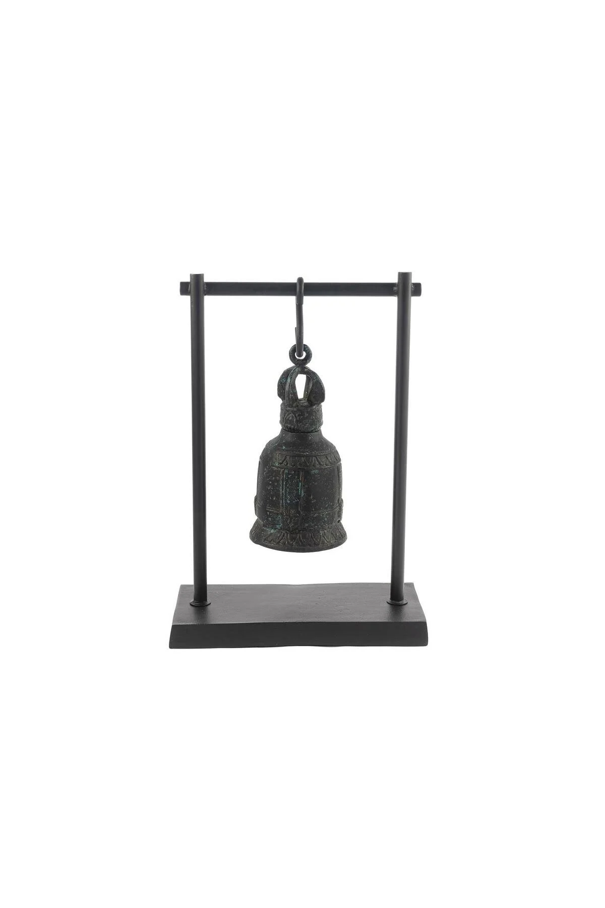 اشیاء دکوراتیو و مجسمه شیء دکوراسیون بل سیاه مات 29X44X13CM Mikasa Moor