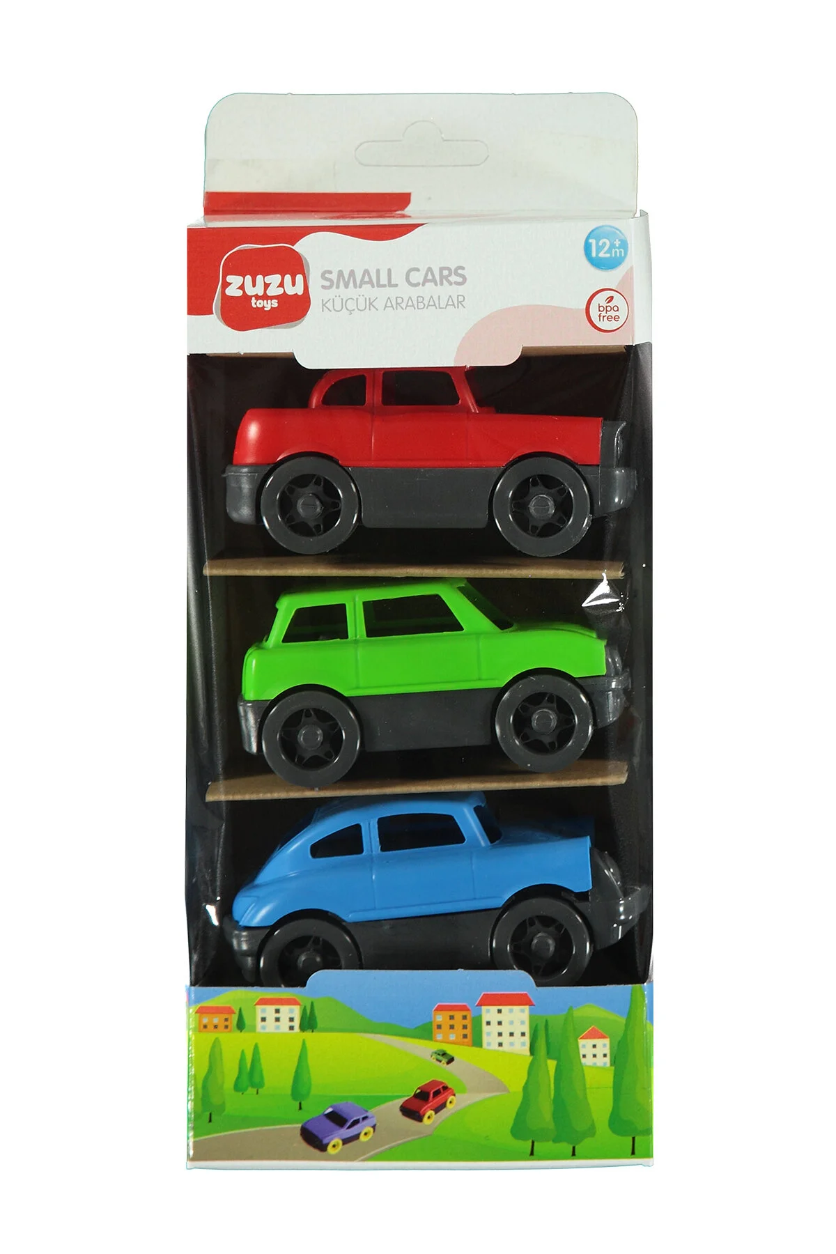 ماشین اسباب بازی های کوچک 3 تکه زوزو Zuzu Toys