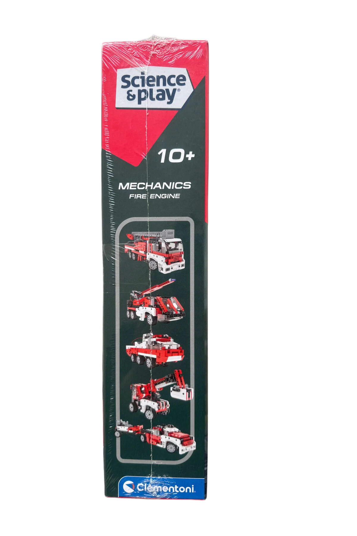 ست علمی اسباب بازی ابزار آتش نشانی مکانیکی CLEMENTONI MOVEING ​​REASON 75068TRTR Clementoni