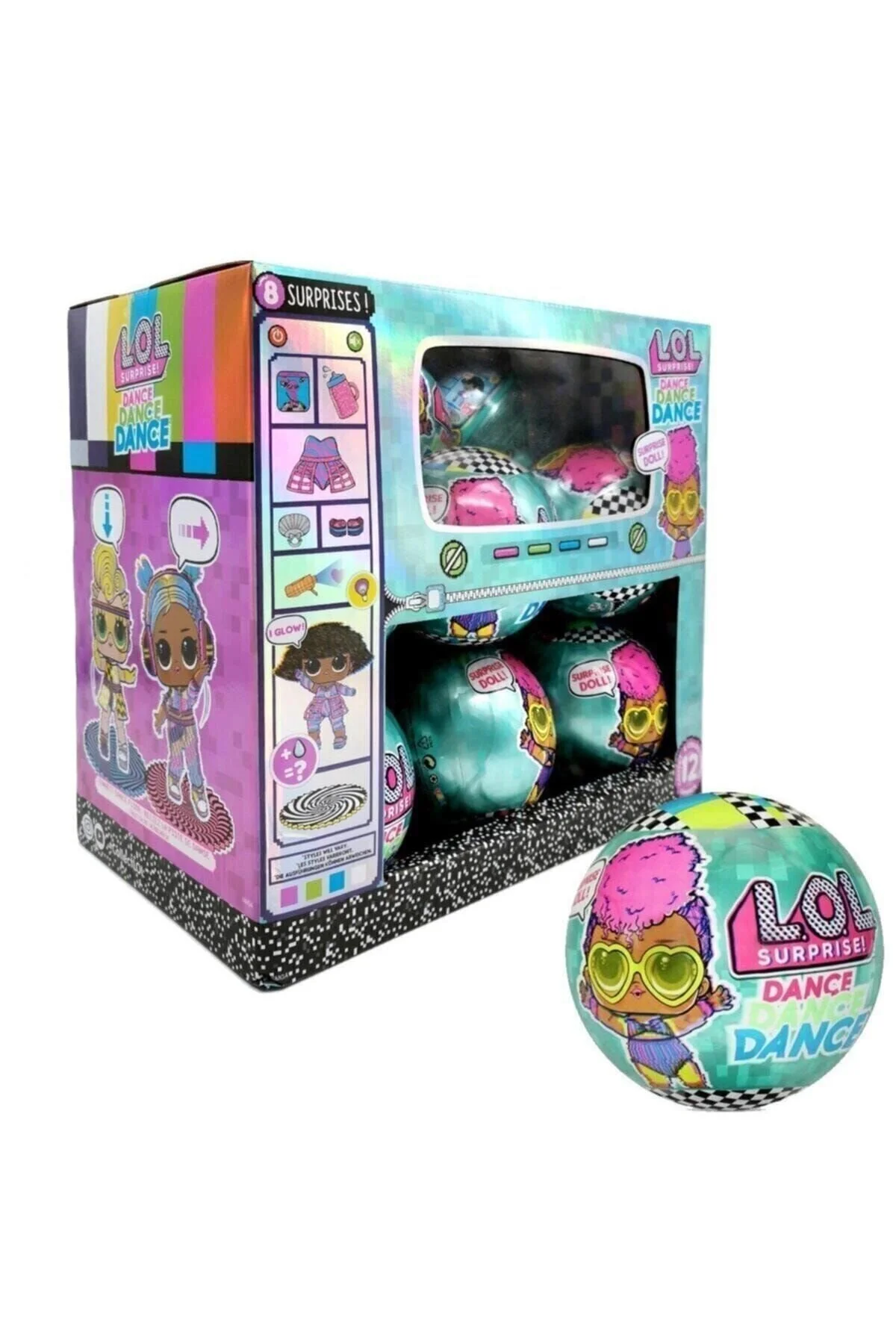 اسباب بازی های فیگور سورپرایز انتشارات GIOCHI PREZIOSI برند 117896EUC L.O.L. عروسک رقص GIOCHI PREZIOSI