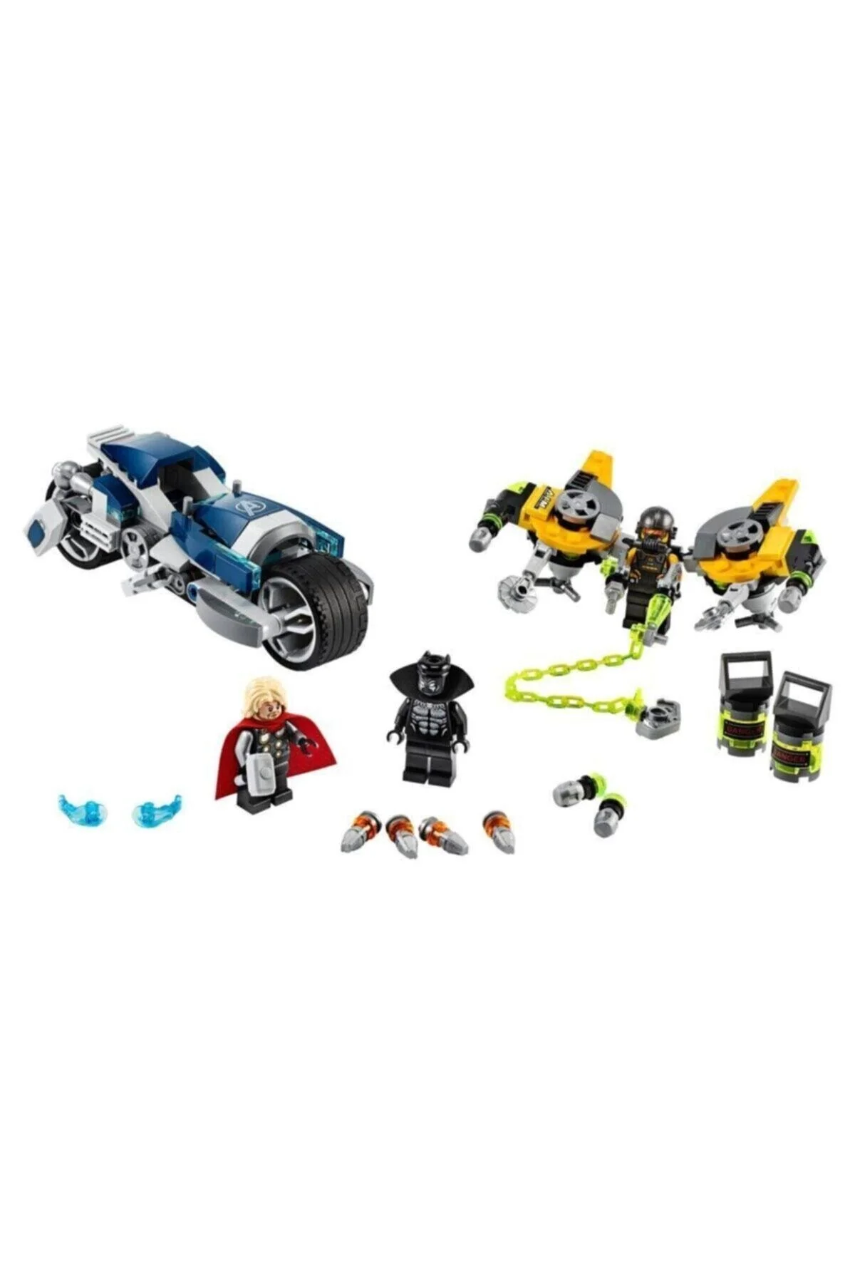 لگو و اسباب بازی های ساخت محور SUPER HEROES AVENGERS BIKE 76142 از ترکیه LEGO