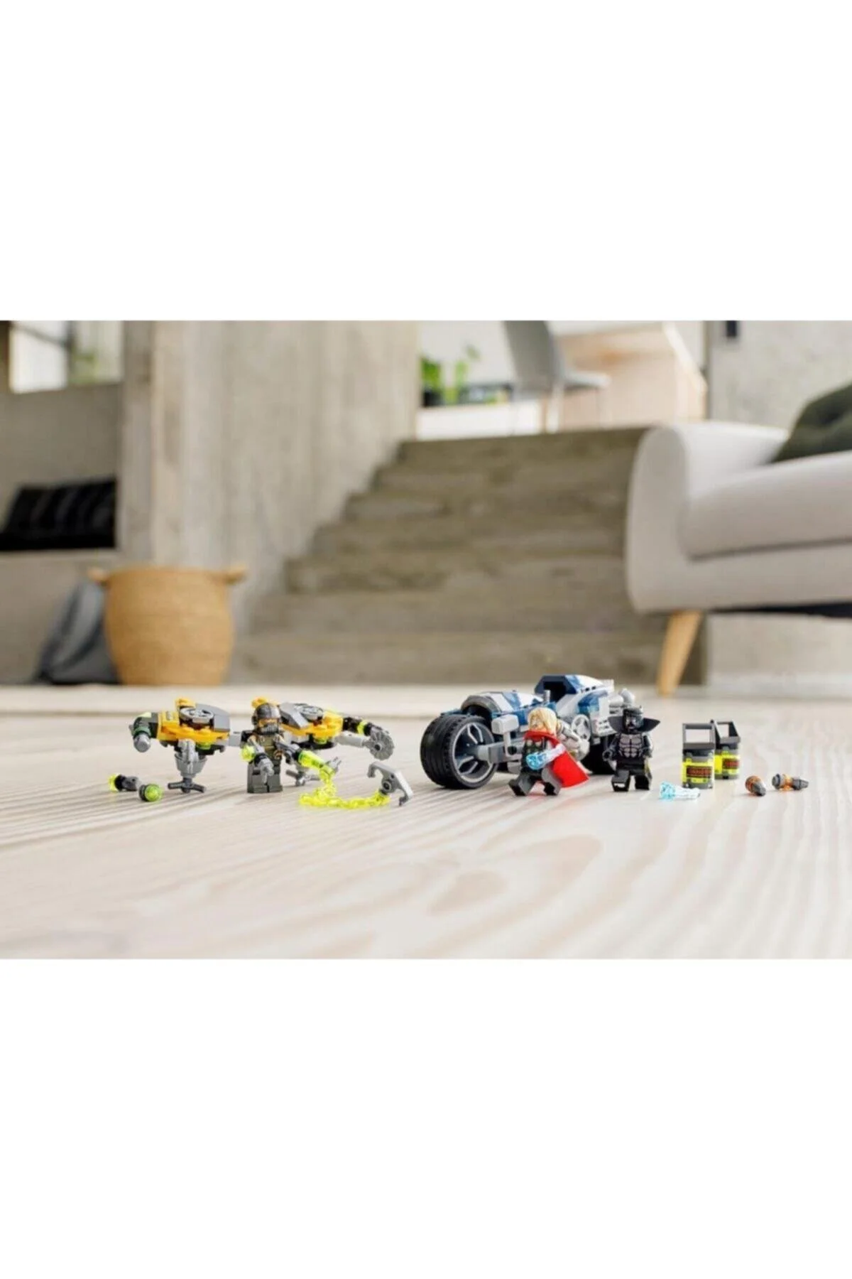 لگو و اسباب بازی های ساخت محور SUPER HEROES AVENGERS BIKE 76142 از ترکیه LEGO