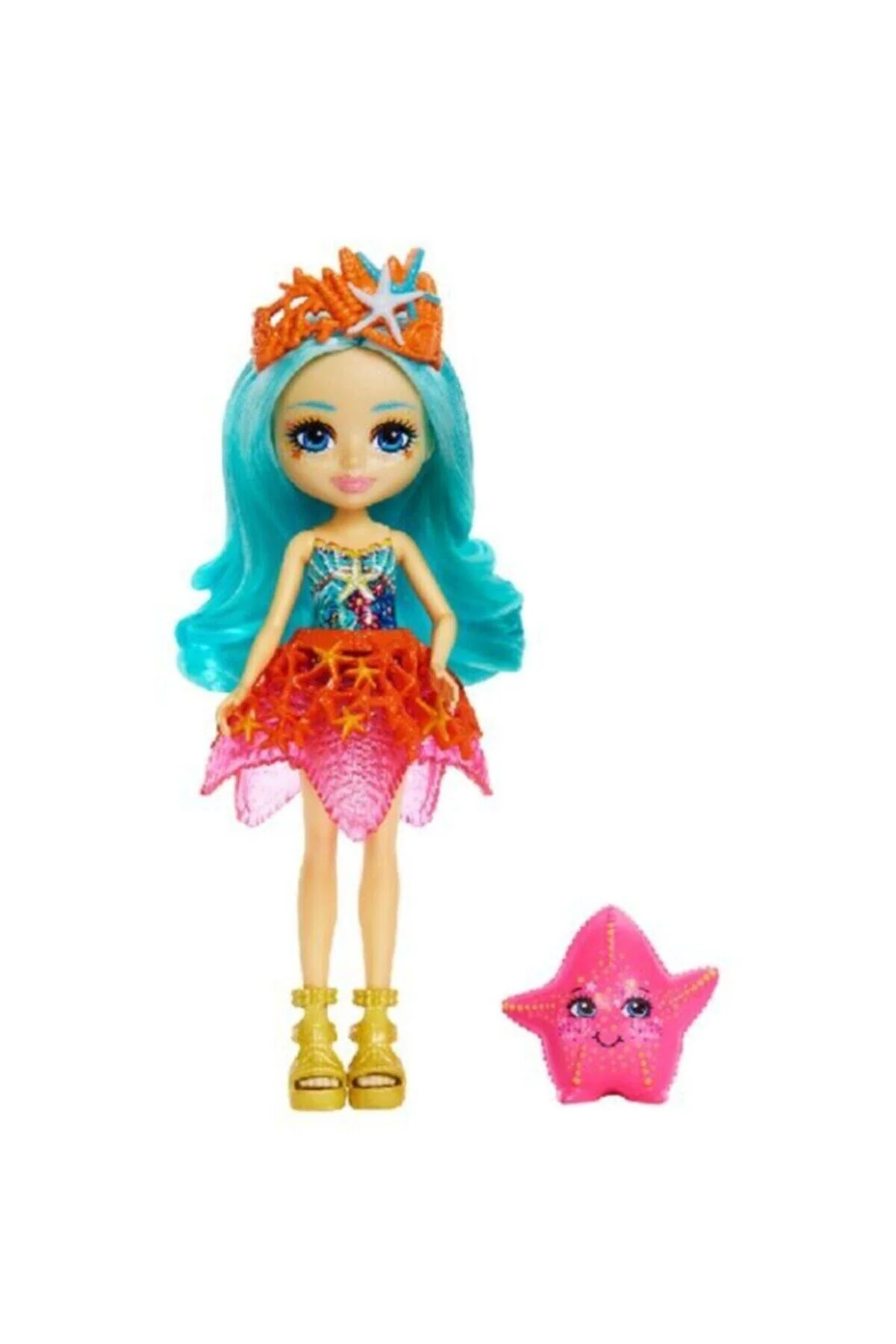 اسباب بازی های فیگور دیگر عروسک‌های پرطرفدار شخصیت جدید پادشاهی اقیانوس OCEAN KINGDOM STARIA STARFISH & BEAMY Enchantimals