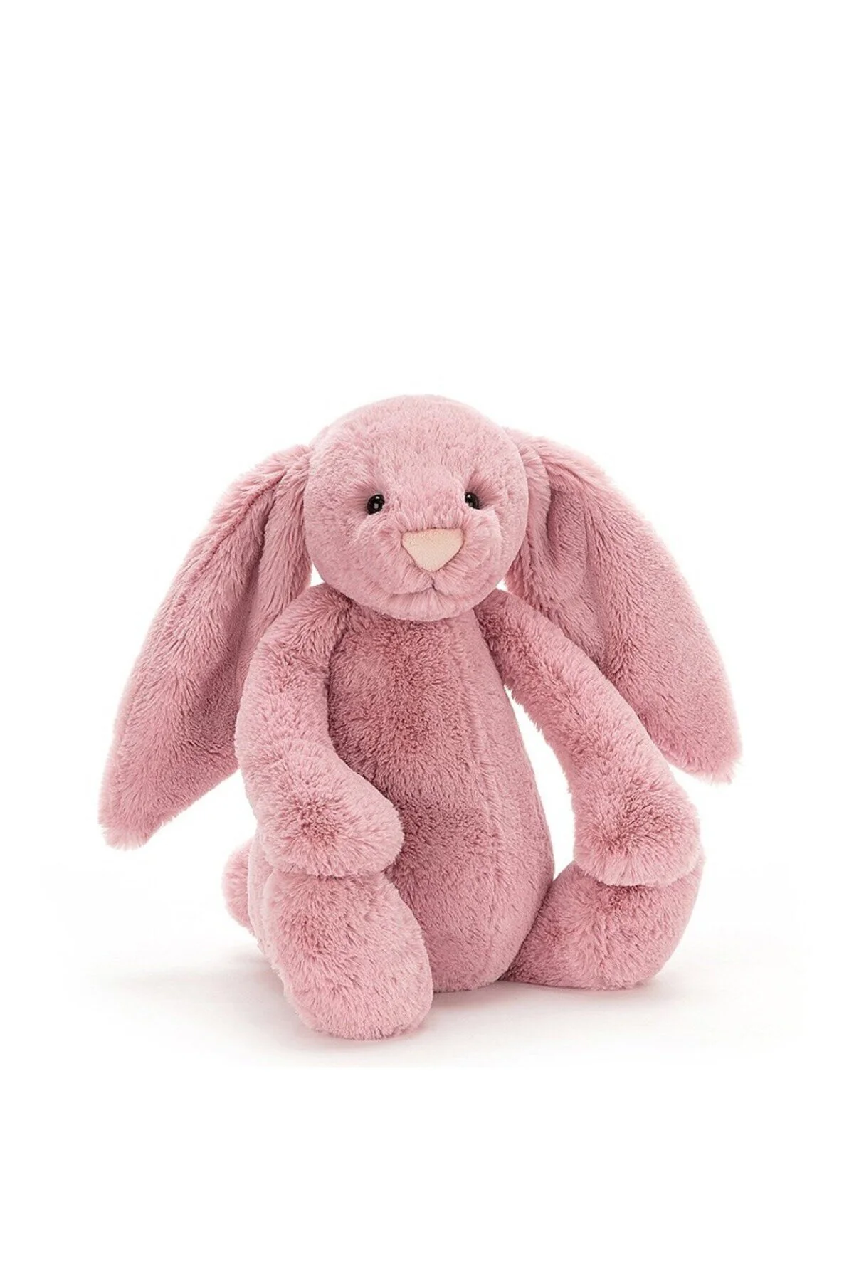 اسباب بازی های پشمی سفید مردانه و زنانه عروسک خرگوش صورتی تیره اندازه بزرگ 36 سانتی متر  Jellycat