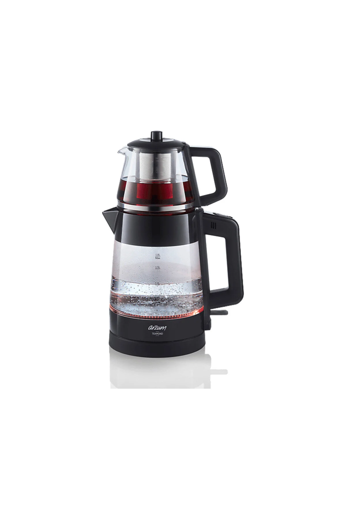 سایر لوازم خانگی هوشمند شیشه سیاه AR3136 TEAMOND TEA MACHINE Arzum