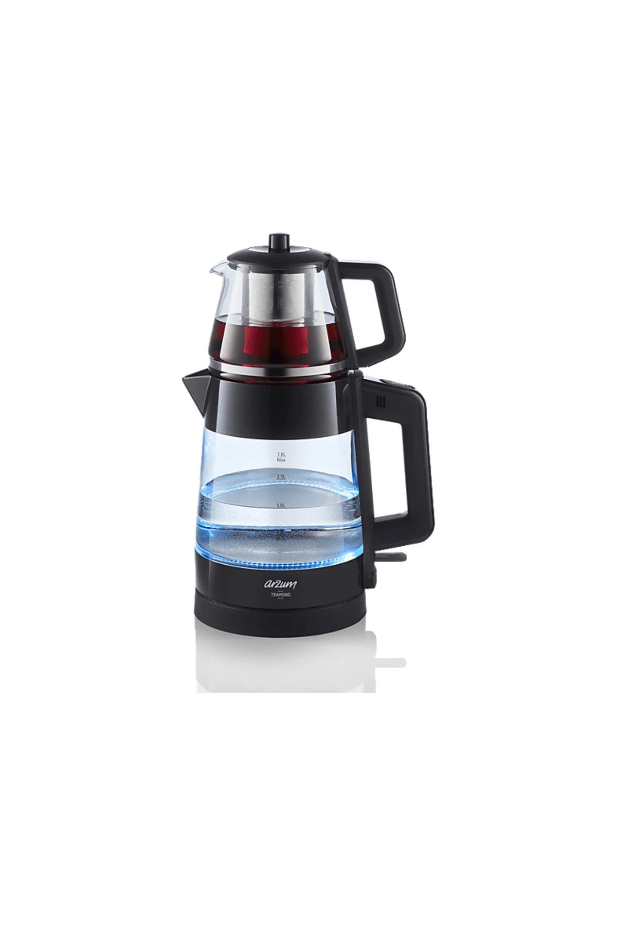 سایر لوازم خانگی هوشمند شیشه سیاه AR3136 TEAMOND TEA MACHINE Arzum