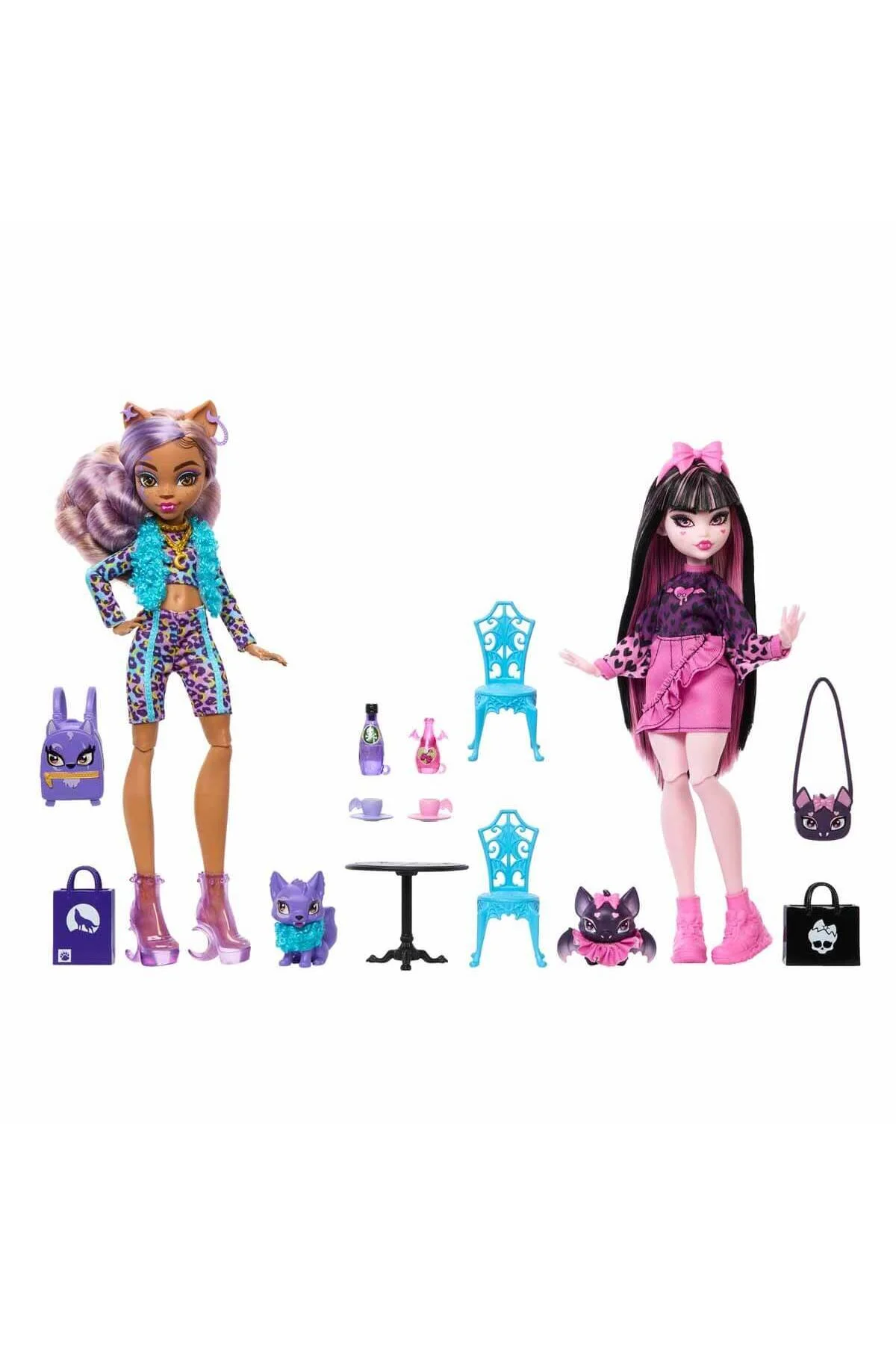 عروسک های مدل پسرانه و دخترانه بچگانه دوستان CLUDY 2 طرح HNP96 MONSTER HIGH