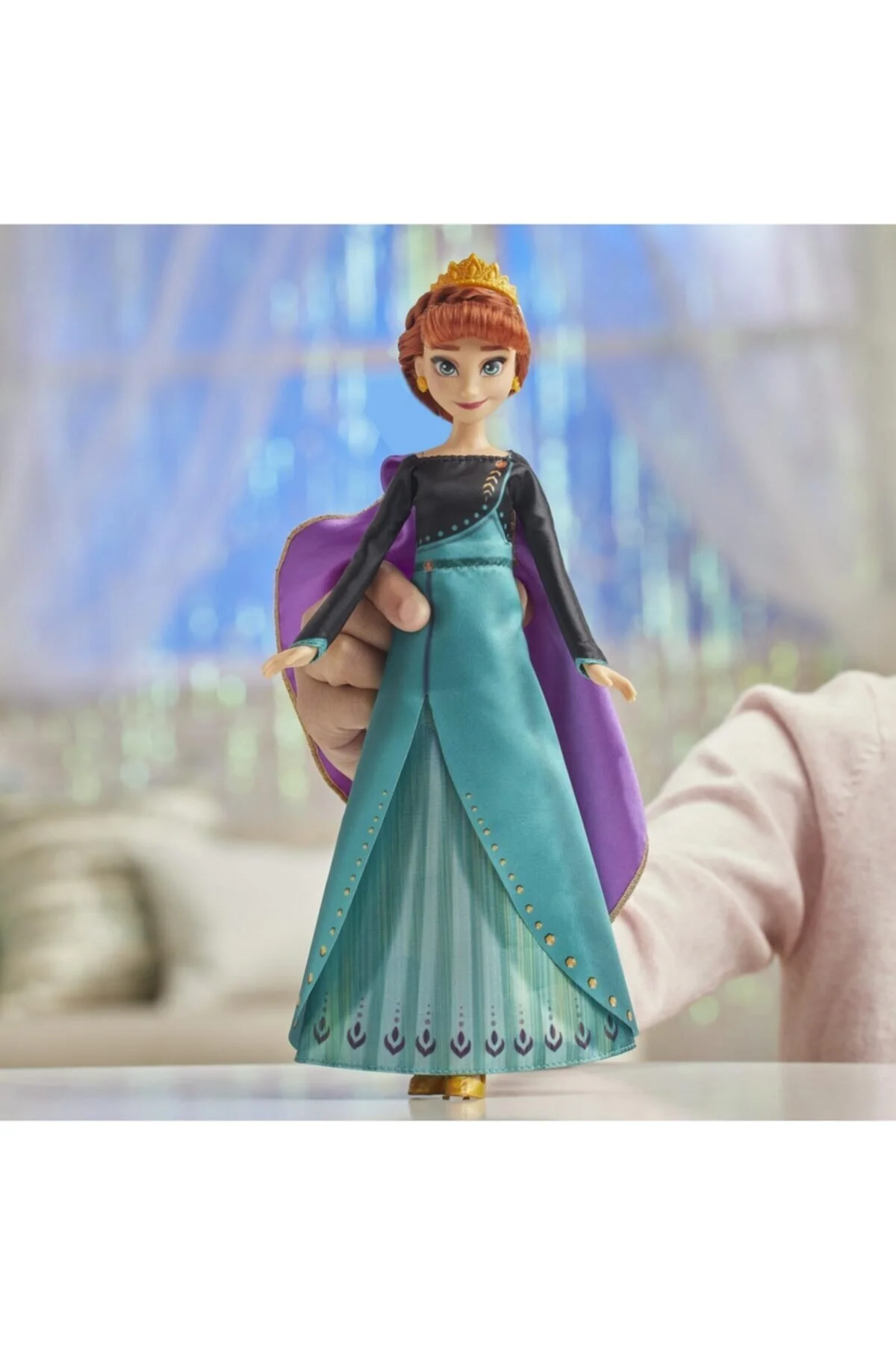 اسباب بازی های فیگور دیگر سبز مردانه و زنانه E8881 Frozen 2 آهنگ آنا ملکه دیزنی +4 سن  Hasbro