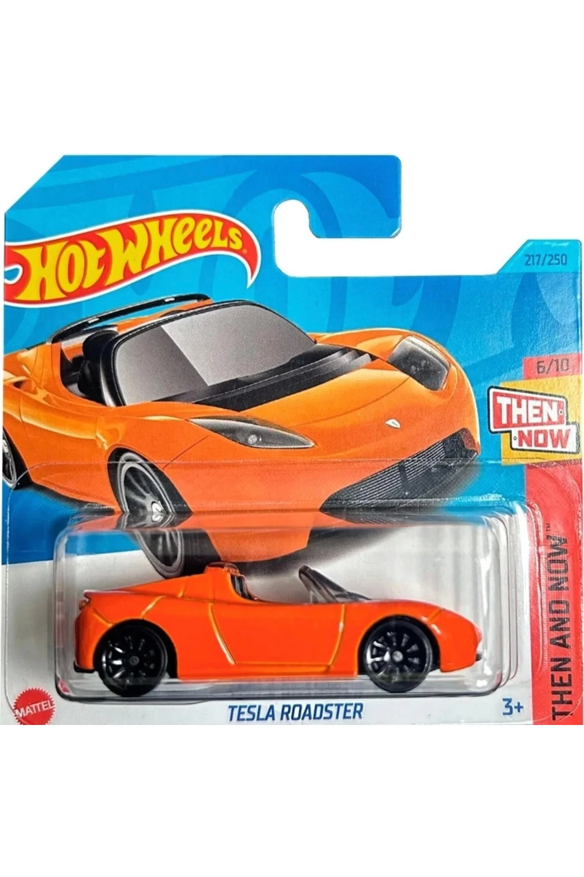ماشین اسباب بازی تسلا رودستر بالای باز از ترکیه HOT WHEELS