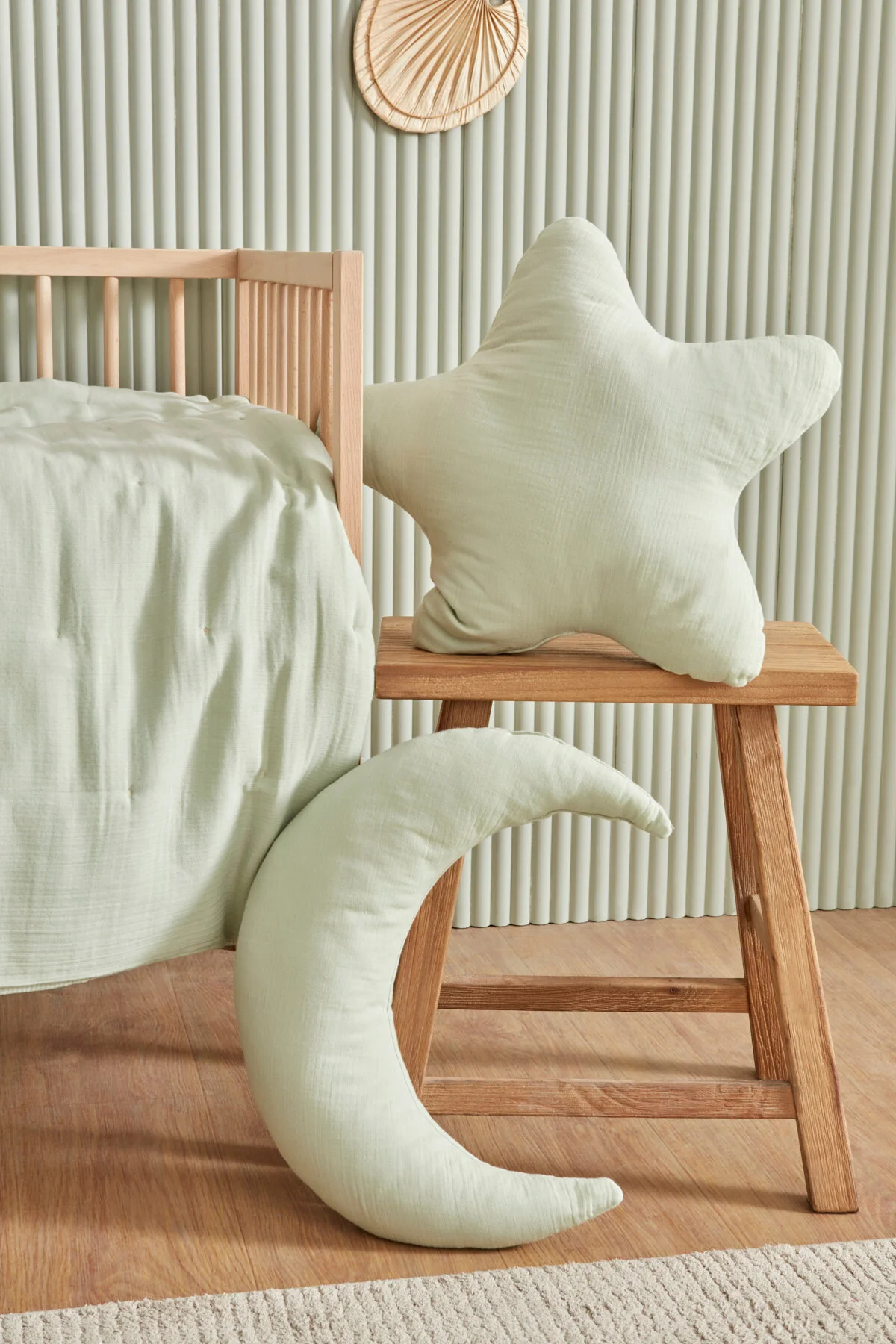 ست لحاف کودک و نوزاد سبز پسرانه دخترانه بچگانه SET MINT اورجینال Karaca Home
