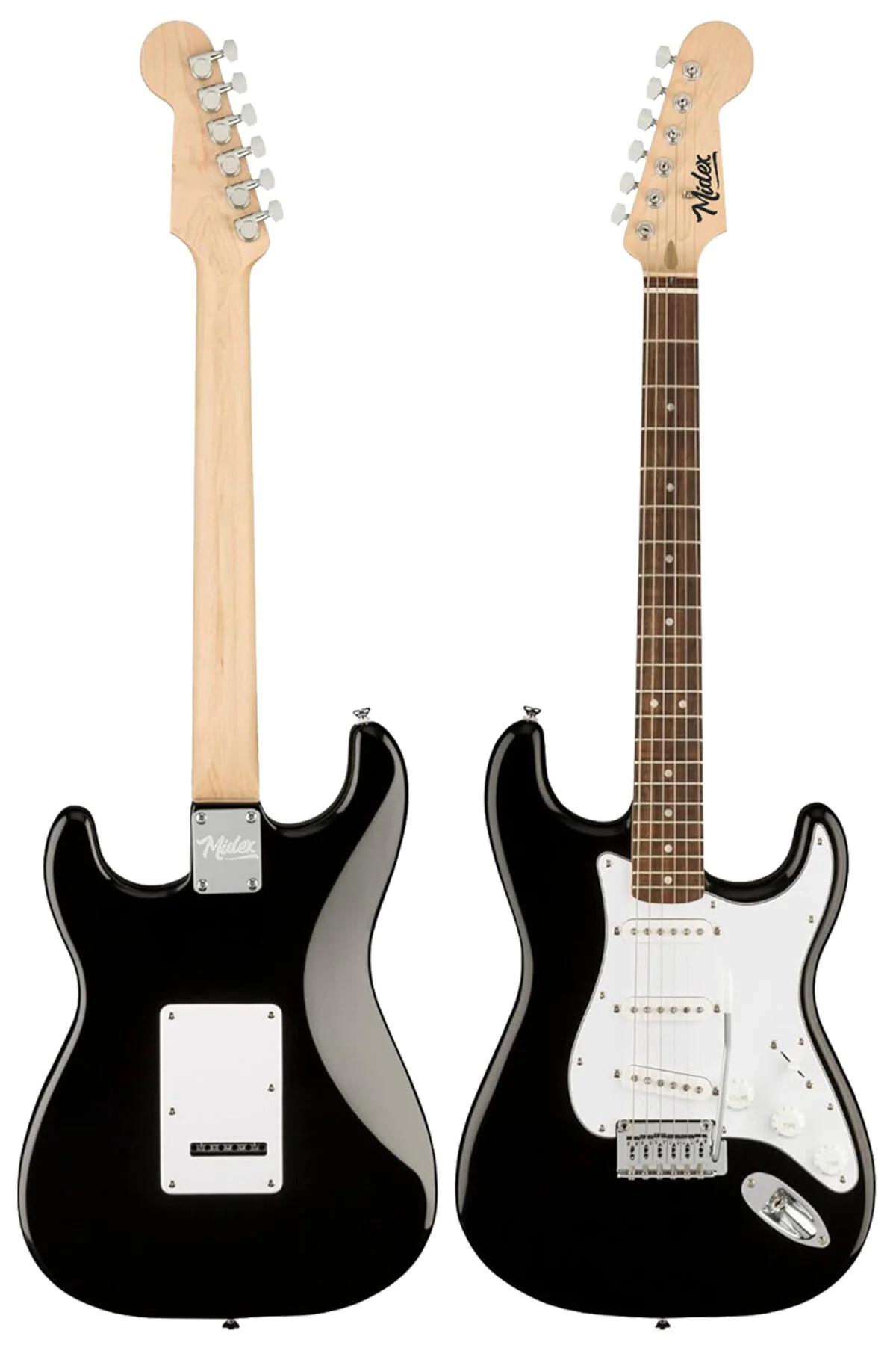 گیتار مجموعه برقی SSS RPH 30WB ROSE STRAT CASE Midex