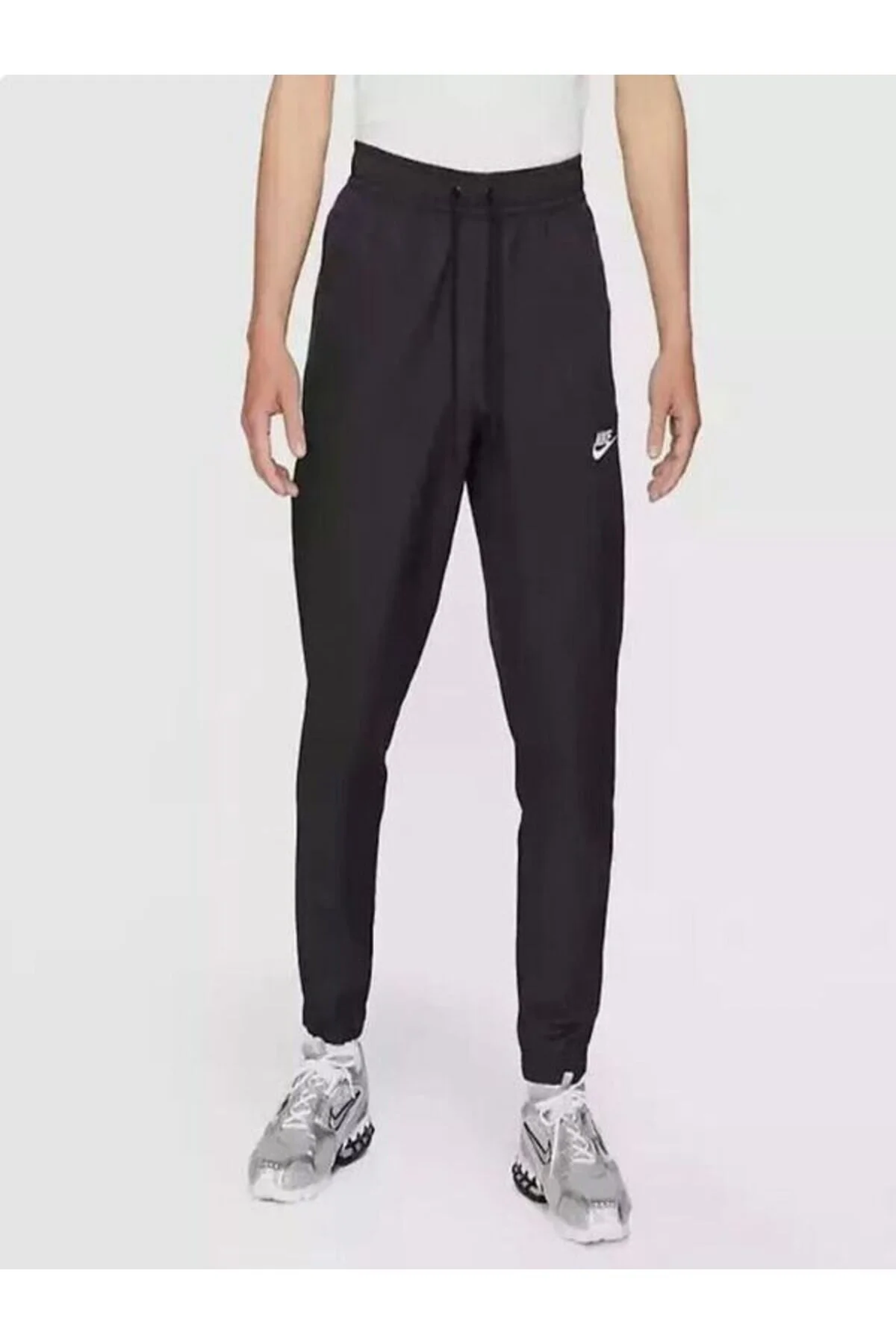 شلوار گرمکن مشکی مردانه لباس جنجالی نایک شش پارچه چتر نجات سیاه Dr9093Kizilay ورزشی Nike