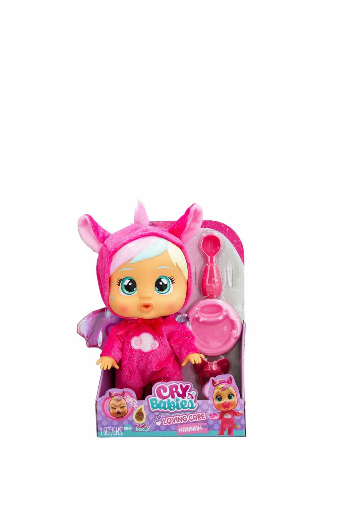 ست مراقبت کودک HANNAH LOVE SERIES 2 BABIES CRYING Cry Babies