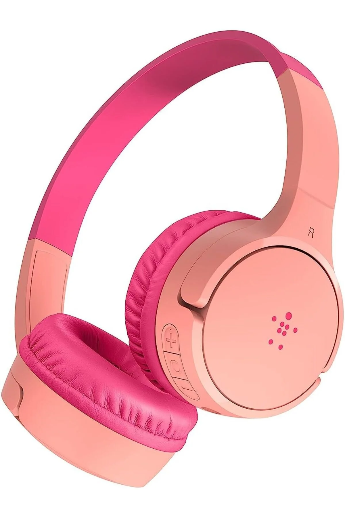 هدست مخصوص بازی دخترانه و پسرانه بچگانه AUD002 SOUNDFORM MINI HEADSEED HEADSED PINK Belkin