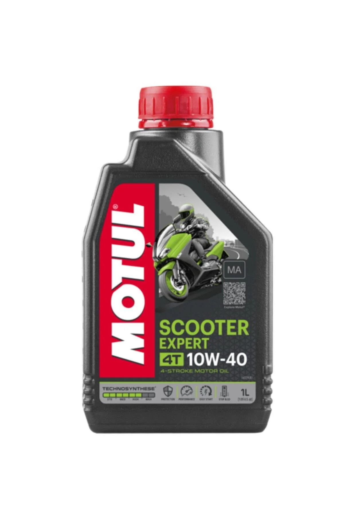 روغن و مکمل موتور PCX 125 150 متخصص اسکوتر سازگار 4T 10W40 1LT موتول اورجینال Motul