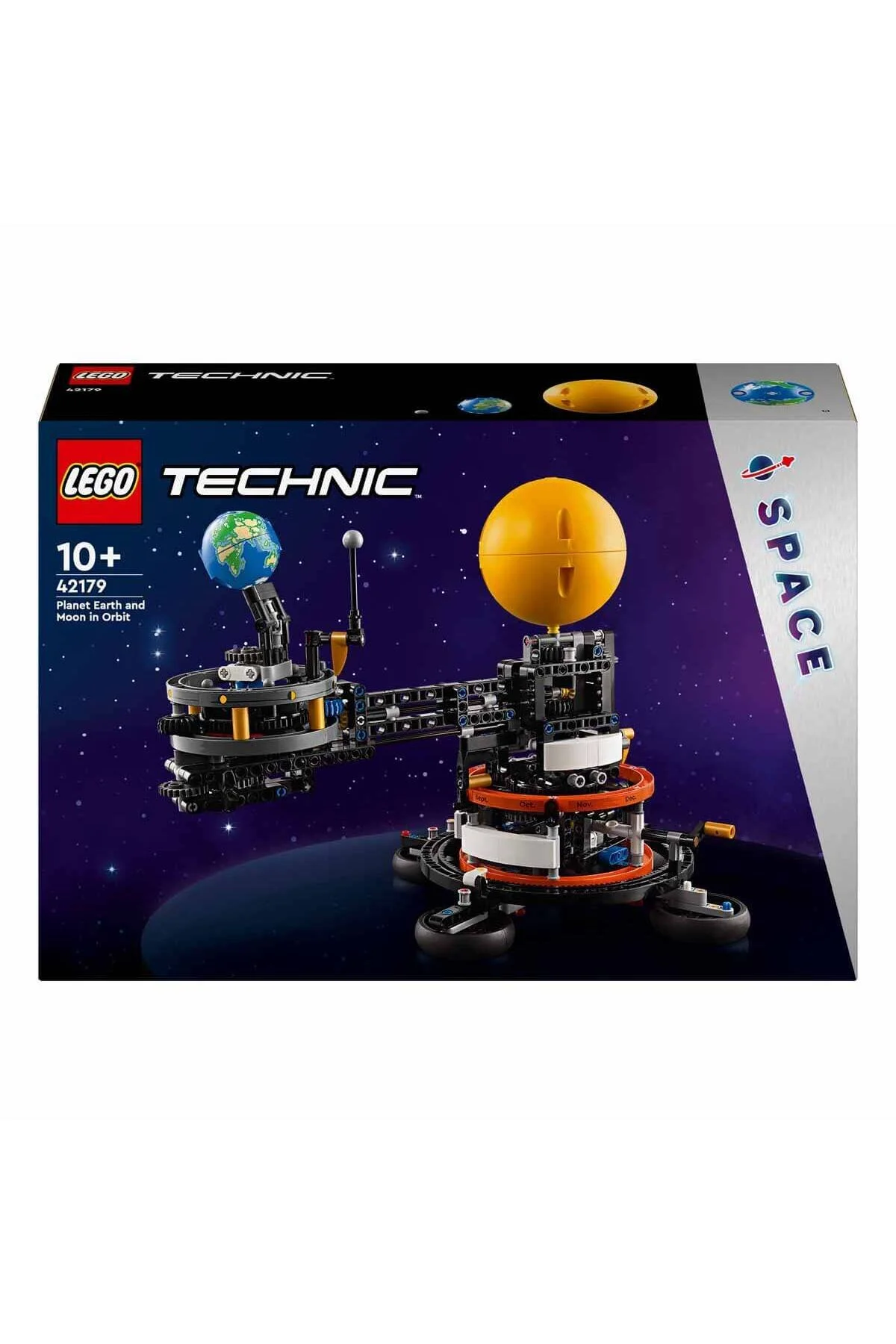 لگو مدار زمین ماه 42179 بازو برای علاقه مندان به فضا که 10 سال بالاتر دارند اورجینال LEGO