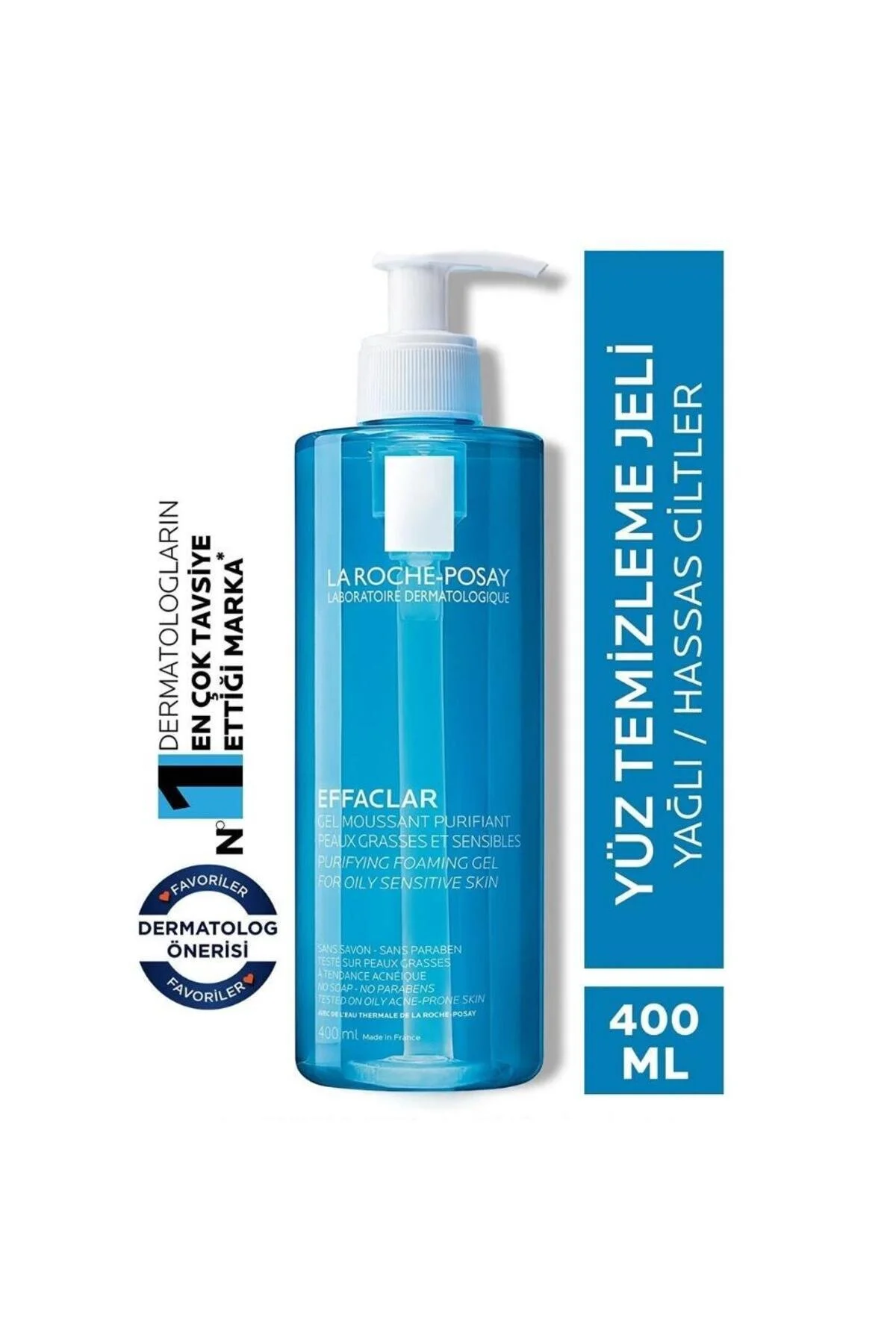 La Roche Posay ژل تمیزکننده پوست 400 میلی لیتر