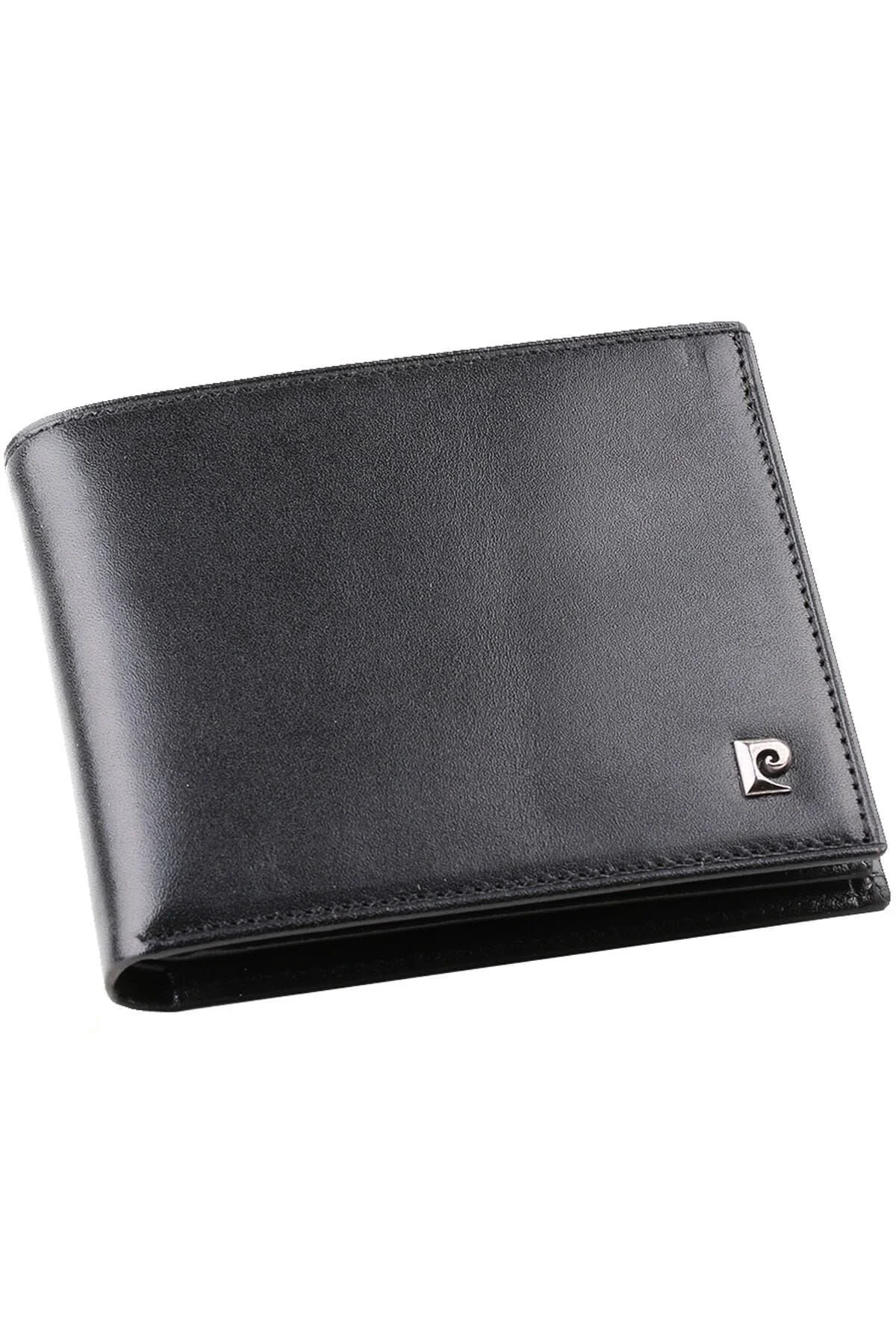 کیف پول مردانه چرمی مشکی Pierre Cardin