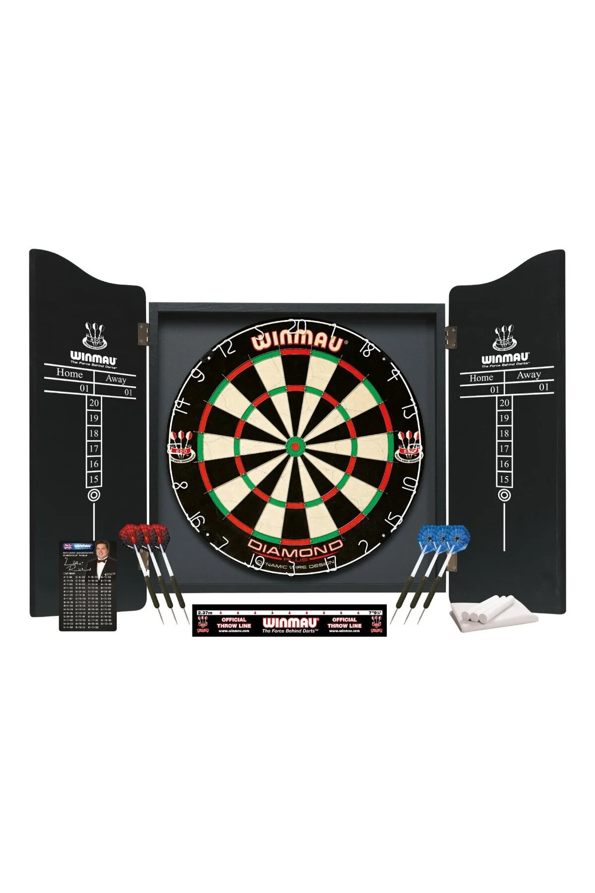 ست دارت مردانه و زنانه مجموعه حرفه ای سیاه Winmau