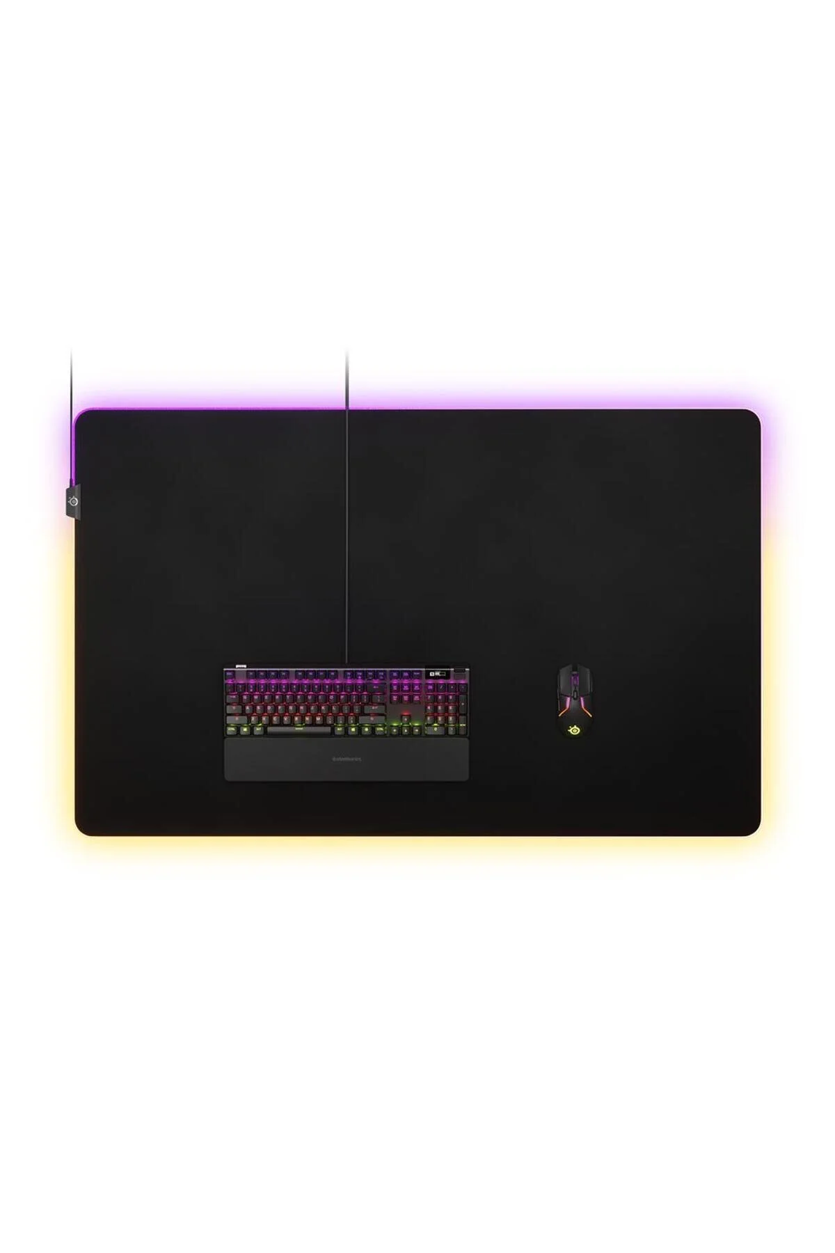 ماوس پد پارچه QCK RGB 4XL اورجینال SteelSeries