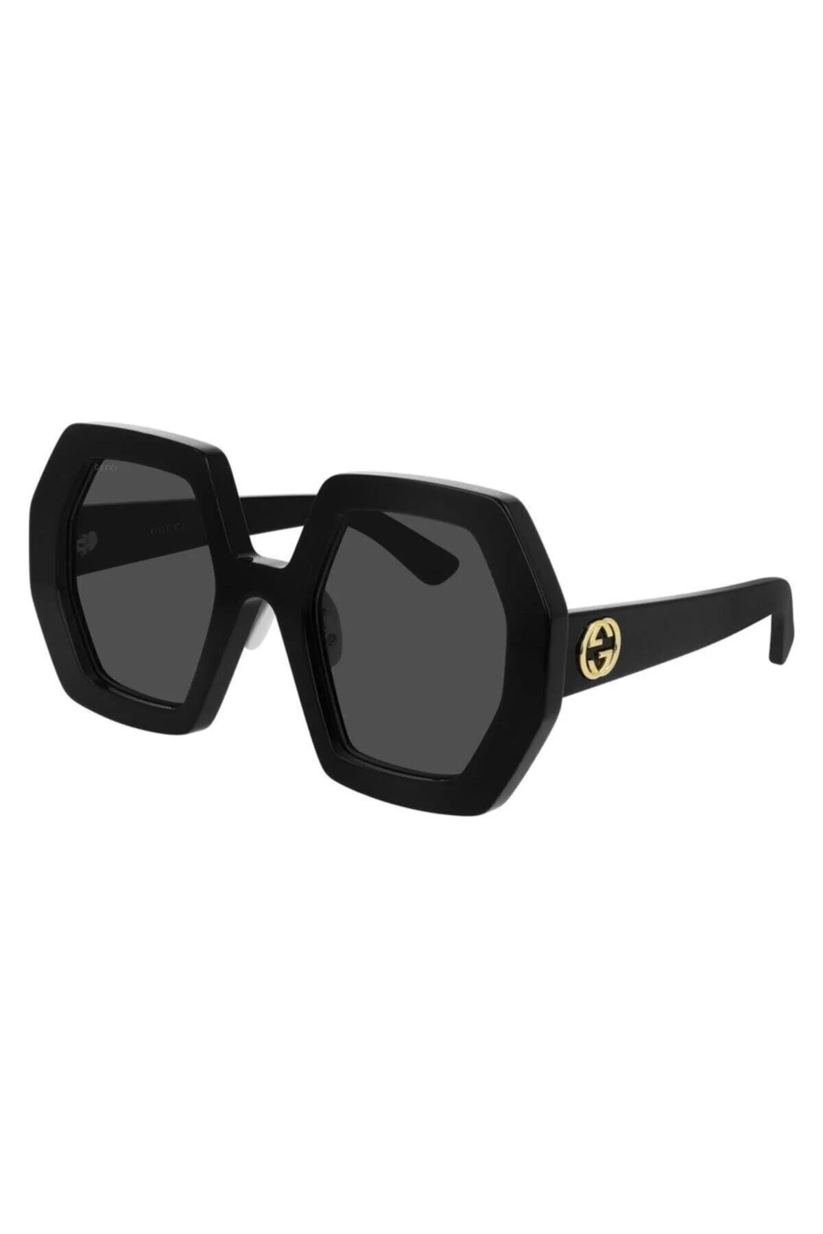 عینک آفتابی مشکی زنانه 004 خورشید استخوان سیاه Gucci