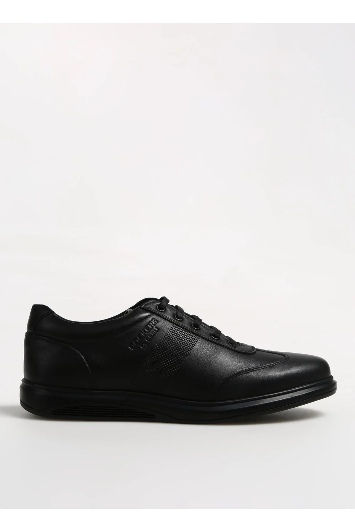 کفش روزمره مردانه چرم مشکی مدل 230140 4FX Dockers By Gerli