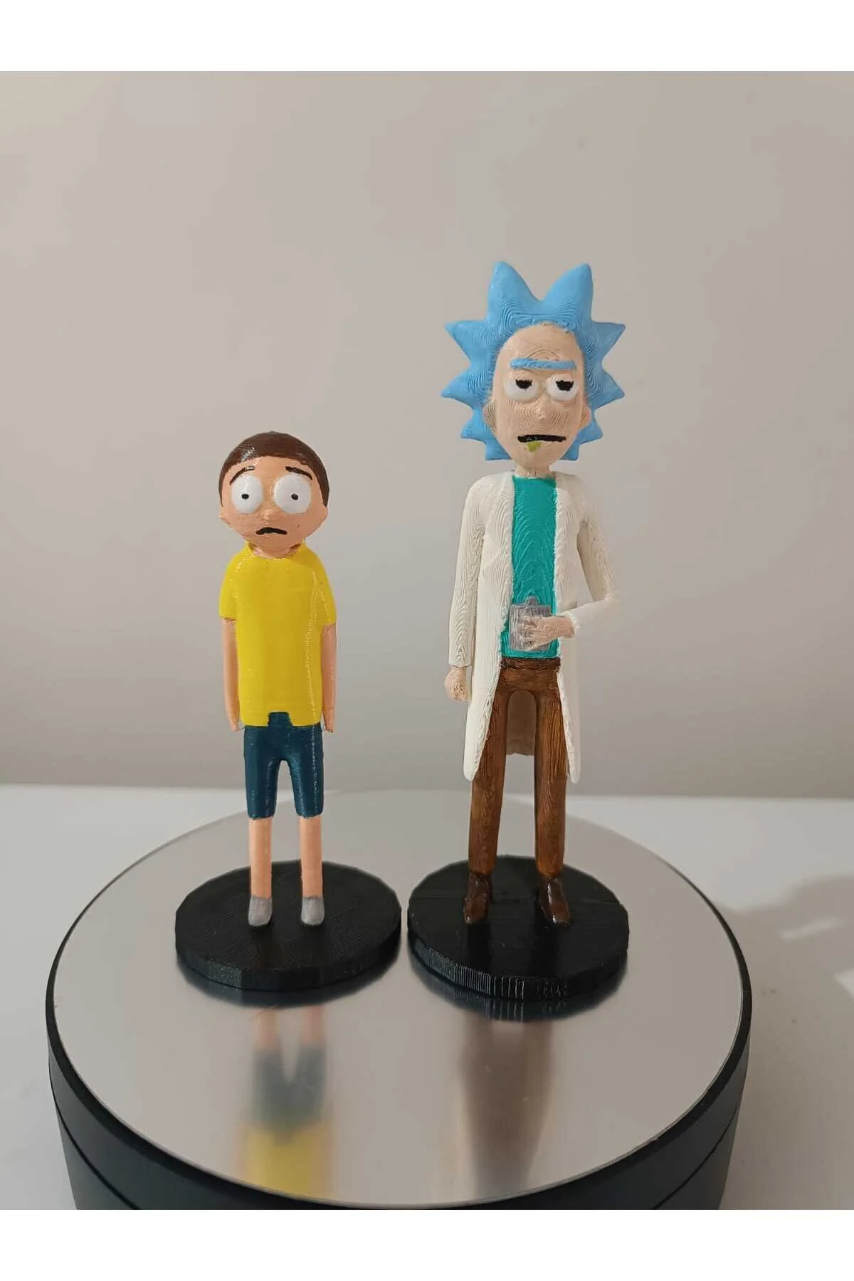 فیگور ست ریک اند مورتی RICK 13 CM & MORTY 10 از ترکیه 3DLAYERCRAFT