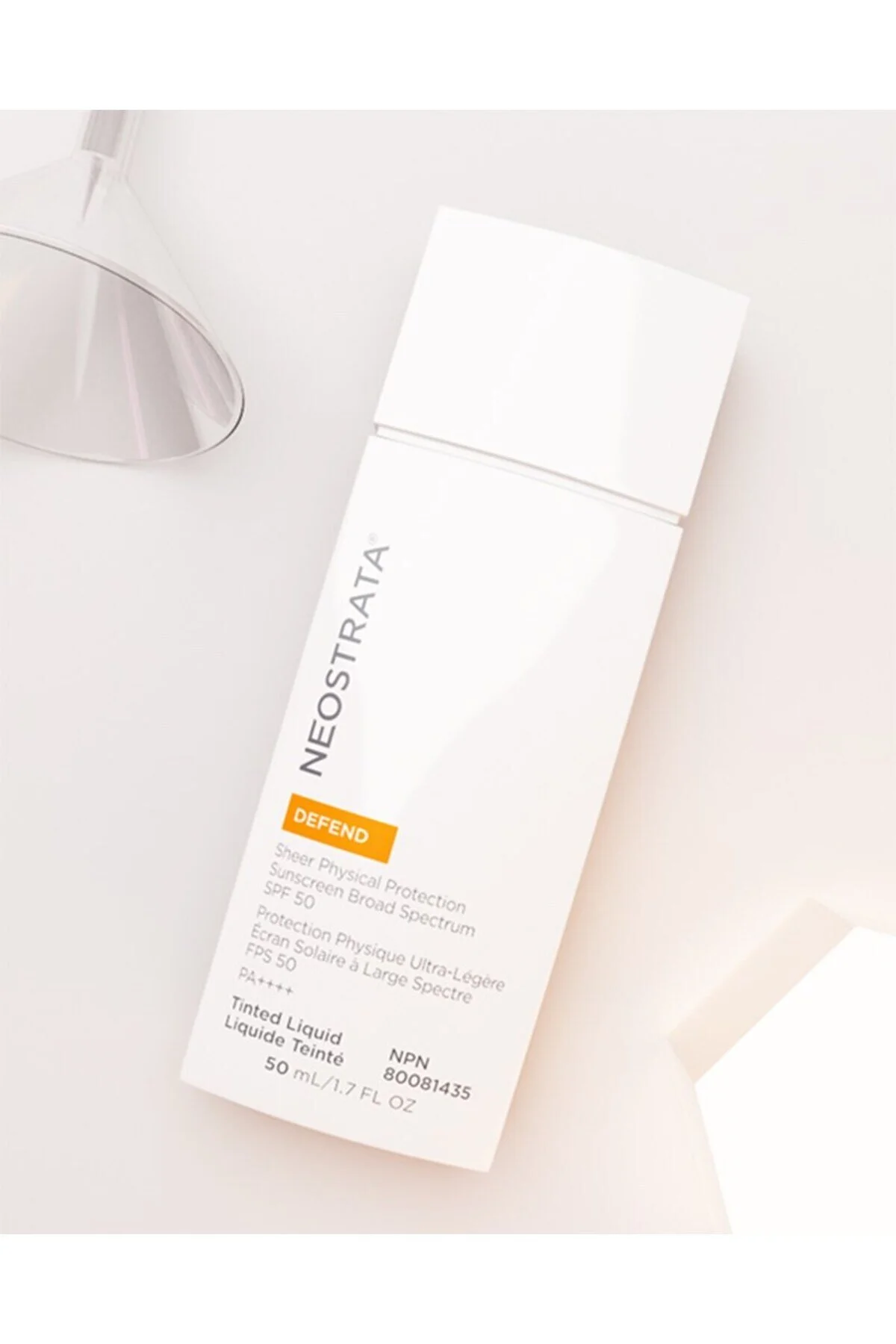 NeoStrata پوششگر ضد آفتاب فیزیکی شفاف دفاعی SPF 50 PA 50 میلی لیتر