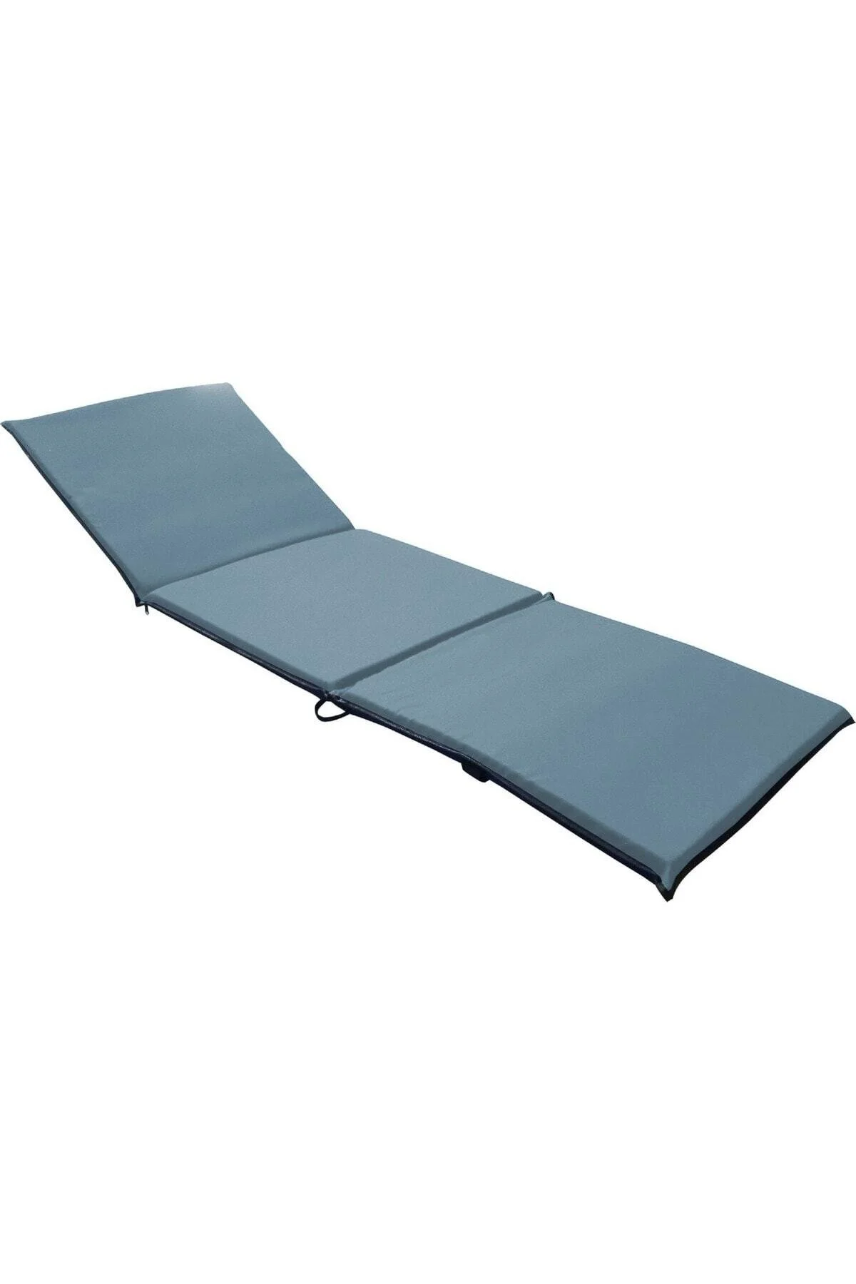 زیرانداز کمپ تختخواب چادر آفتاب خورشید 170X52X4 سانتی متر ISBIR خاکستری اسفنجی زیپ LUSH LAZLONG GREY Mor Minder