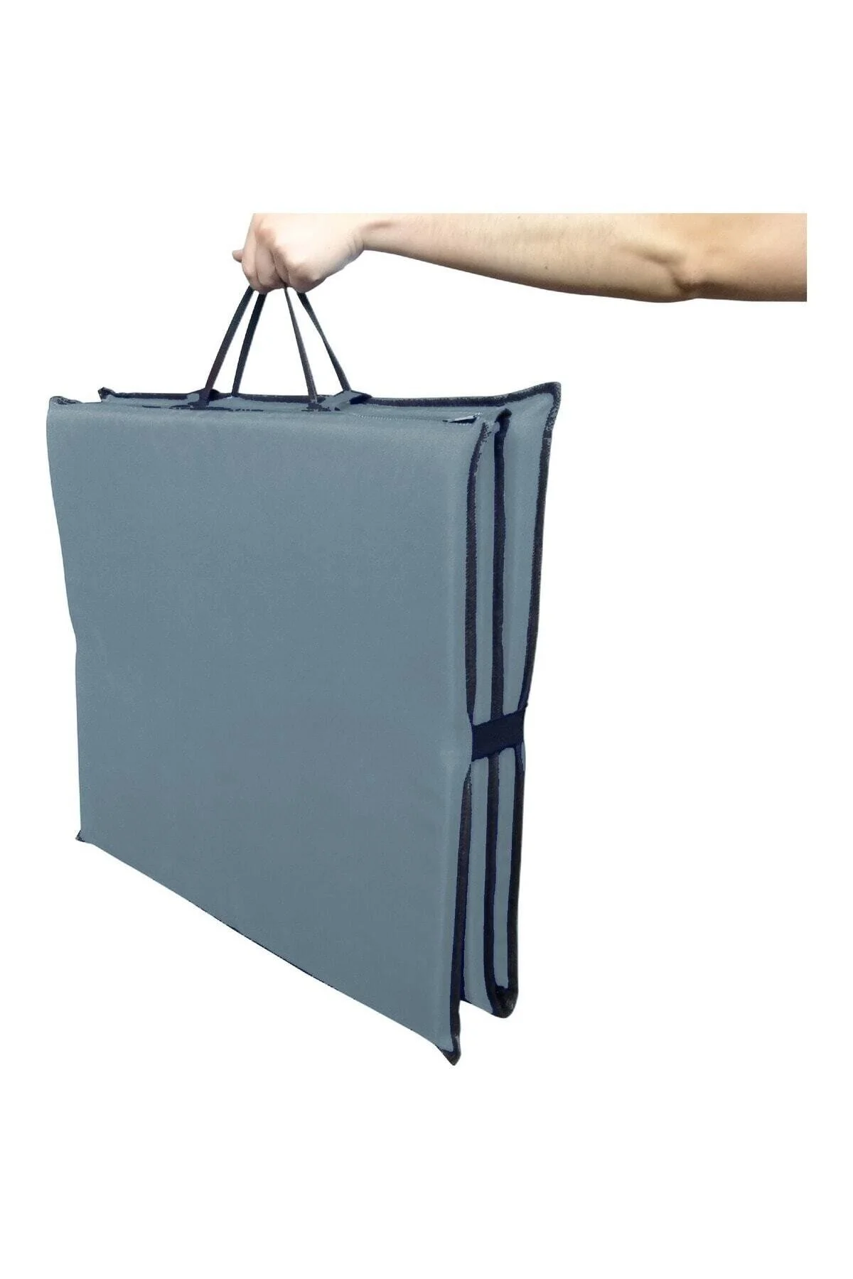 زیرانداز کمپ تختخواب چادر آفتاب خورشید 170X52X4 سانتی متر ISBIR خاکستری اسفنجی زیپ LUSH LAZLONG GREY Mor Minder