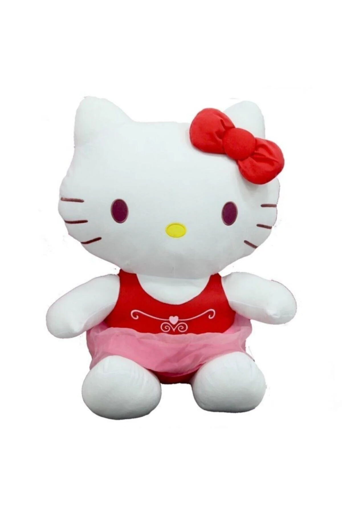 اسباب بازی های پشمی TOY HELLO KITTY BOW 36CM صورتی Sunman