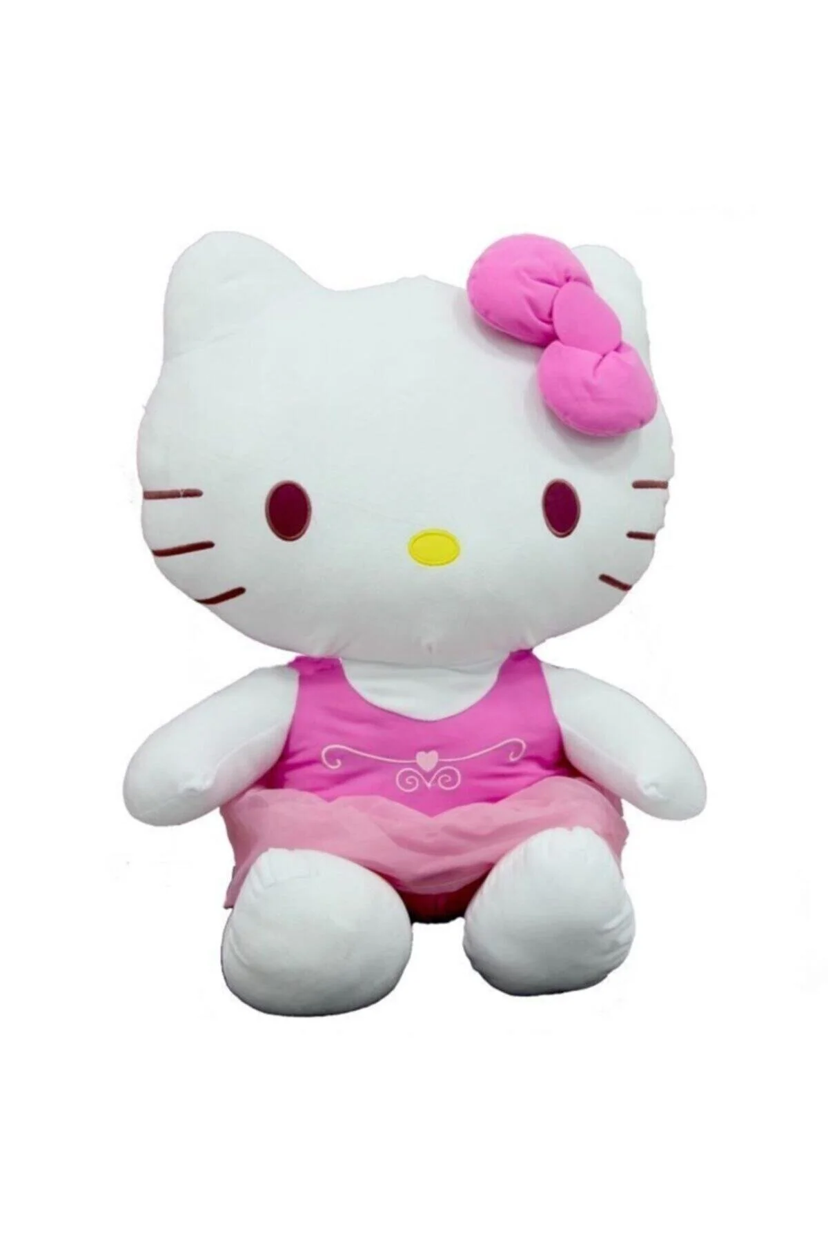 اسباب بازی های پشمی TOY HELLO KITTY BOW 36CM صورتی Sunman