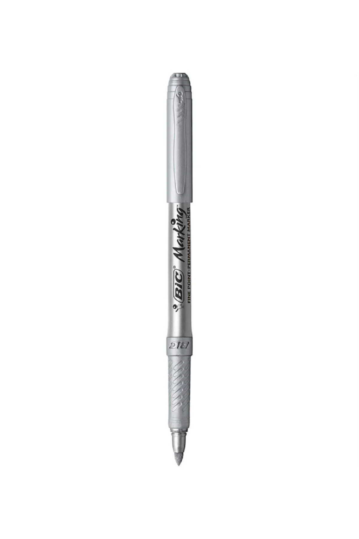 کاغذ و قلم هنری خاکستری علامت گذاری نشانگر دائمی نقره پلاتین بیک Bic