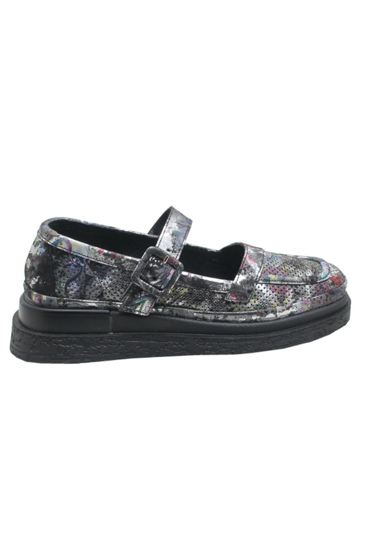 لوفر مشکی زنانه 852 A 021 کفش Loafer Kemal Tanca