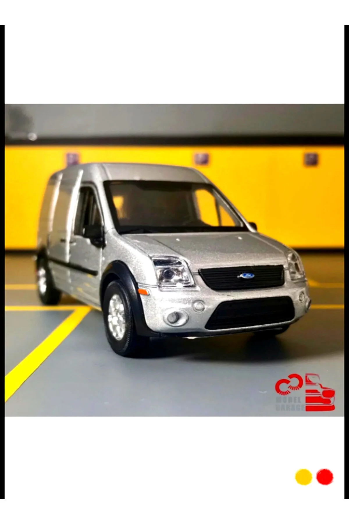 مدل خودرو FORD TRANSIT CONNECT 1 36 SCALE PULL AND DROP فلزی اسباب بازی های آموزشی پسرانه اورجینال OMZ