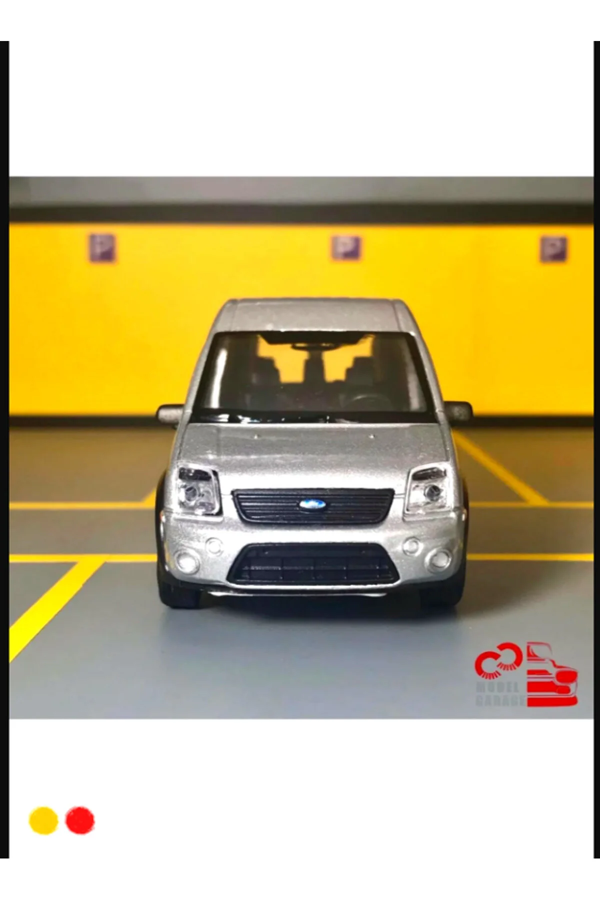 مدل خودرو FORD TRANSIT CONNECT 1 36 SCALE PULL AND DROP فلزی اسباب بازی های آموزشی پسرانه اورجینال OMZ