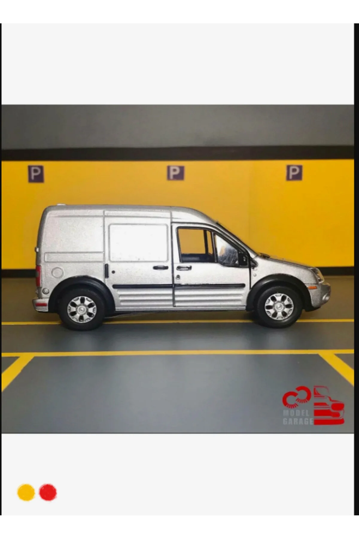 مدل خودرو FORD TRANSIT CONNECT 1 36 SCALE PULL AND DROP فلزی اسباب بازی های آموزشی پسرانه اورجینال OMZ