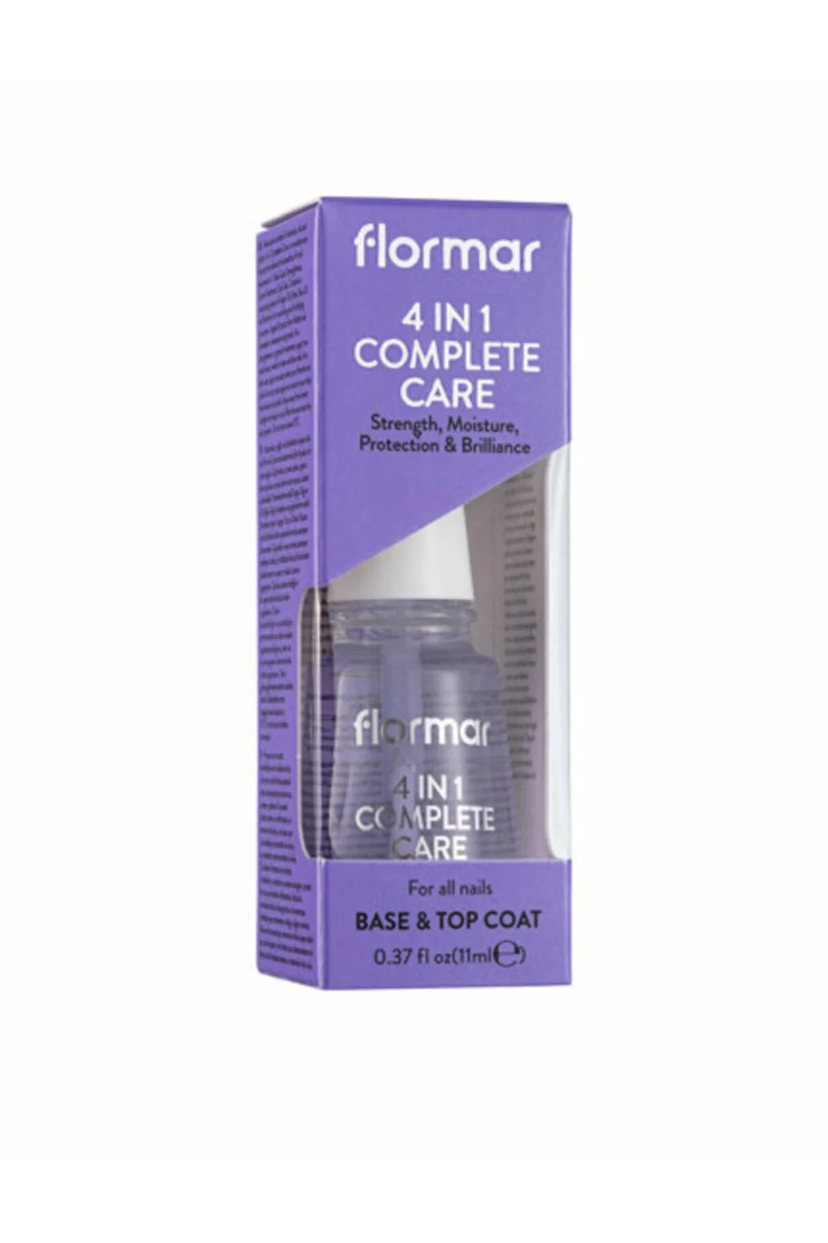 Flormar محصول مراقبت از ناخن چهارگانه مراقبت از ناخن ۴ در ۱ مراقبت کامل ۱۱ میلی لیتر