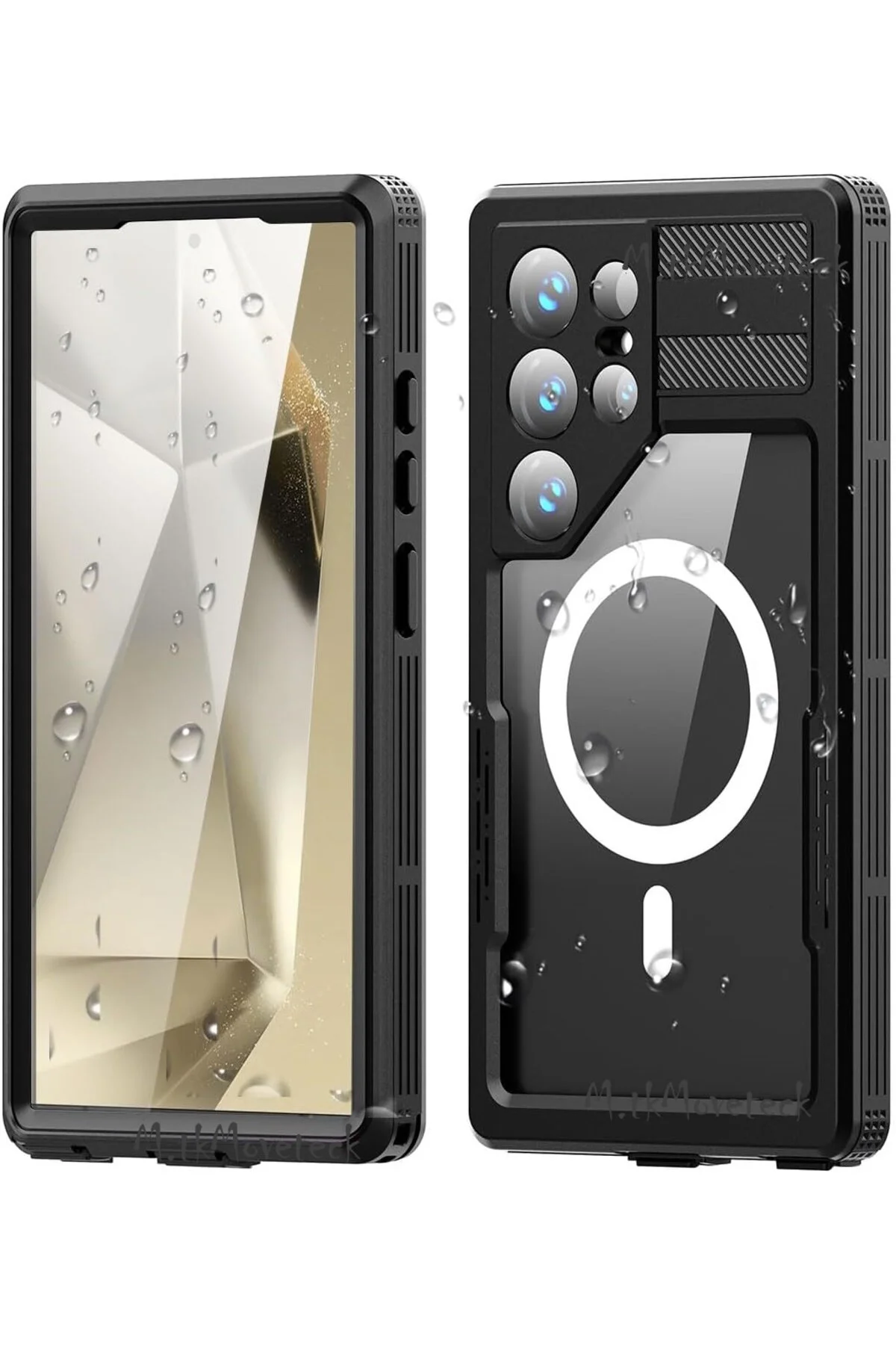 کاور و قاب سامسونگ GALAXY S24 ULTRA CASE 360 ​​درجه کامل ظروف آب پودر ضد زره پوش m.tk moveteck