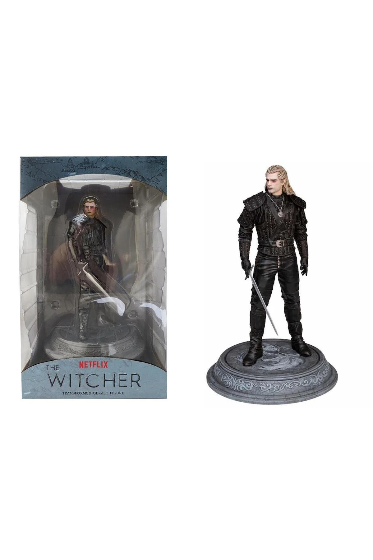 فیگور THE WITCHER NETFLIX مجسمه GERALT TRANSFORMED 24CM Dark Horse