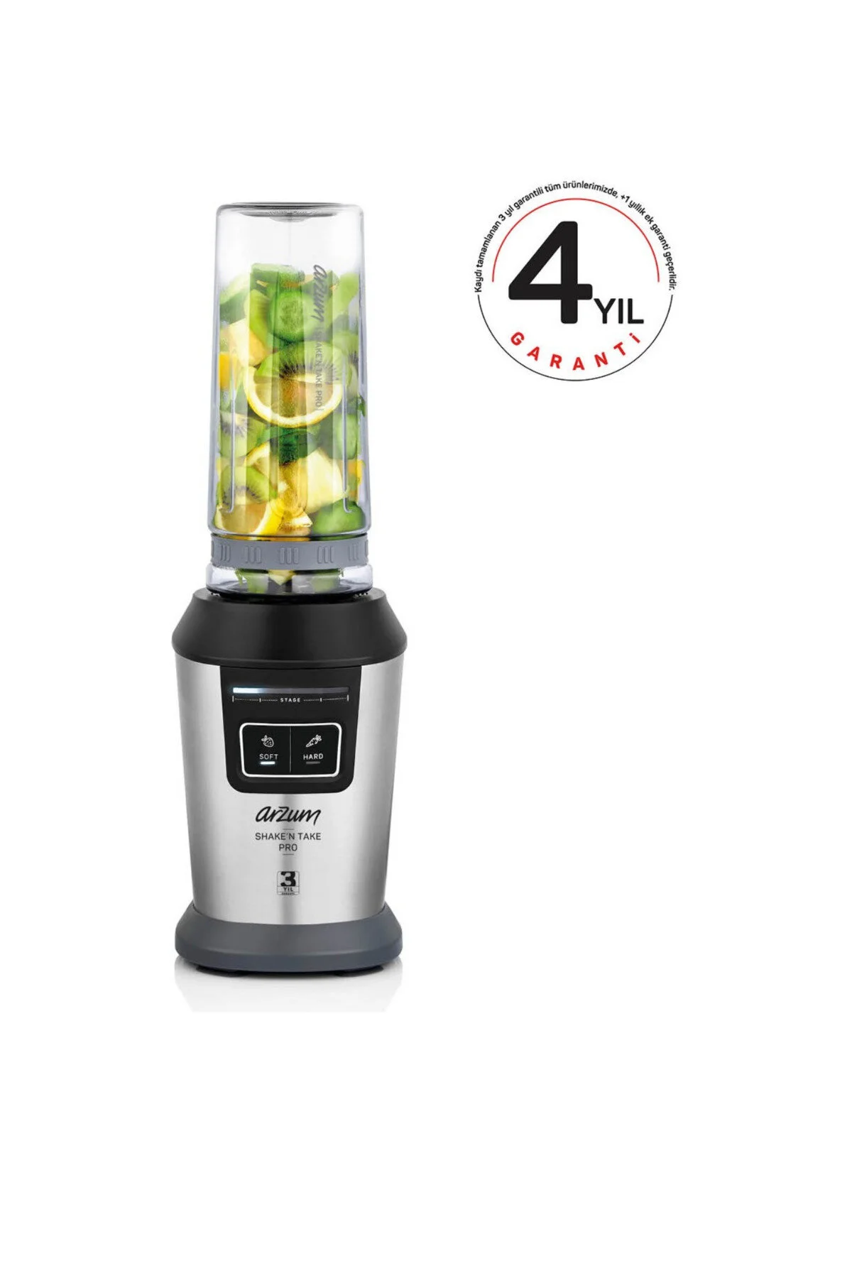 مخلوط کن شخصی SHAKE'N TAKE PRO 800 W اسموتی 4 سال ضمانت Arzum