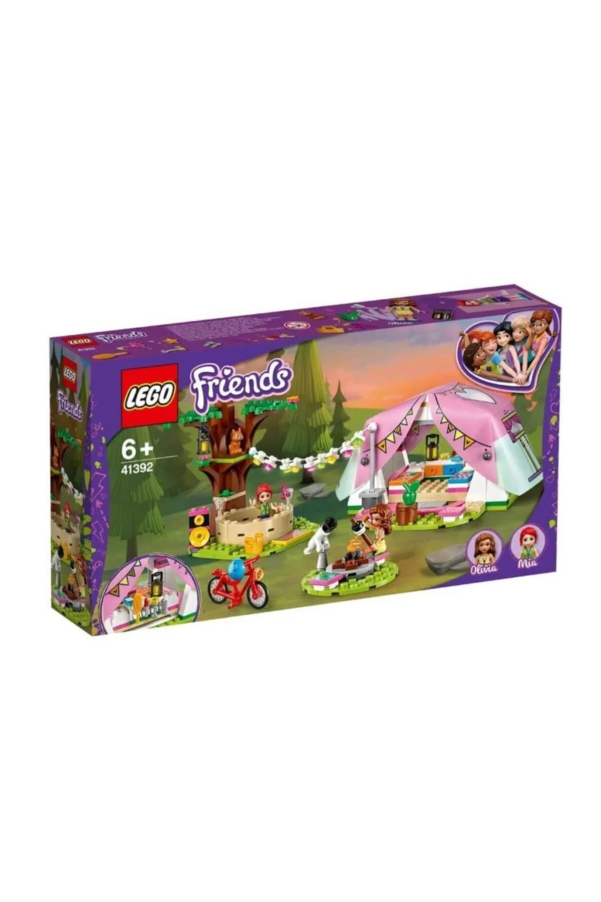 لگو و اسباب بازی های ساخت محور دوستان 41392 مجموعه کمپ طبیعت لوکس از ترکیه LEGO