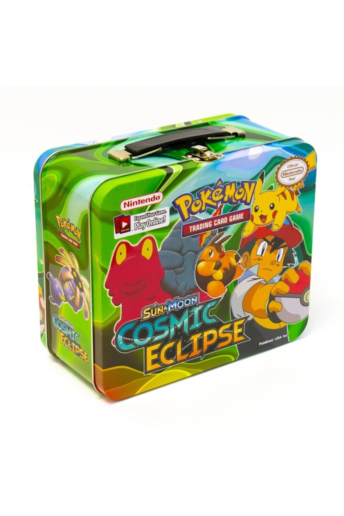 لگو و اسباب بازی های ساخت محور بسته بزرگ کارت با کیسه جعبه قلع از ترکیه Pokemon