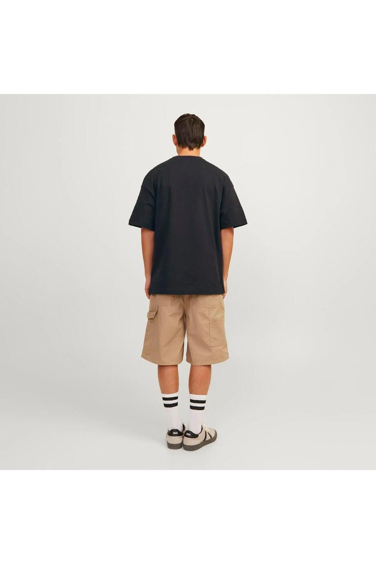 تی شرت ورزشی مشکی مردانه B اورجینال Jack Jones Jack & Jones
