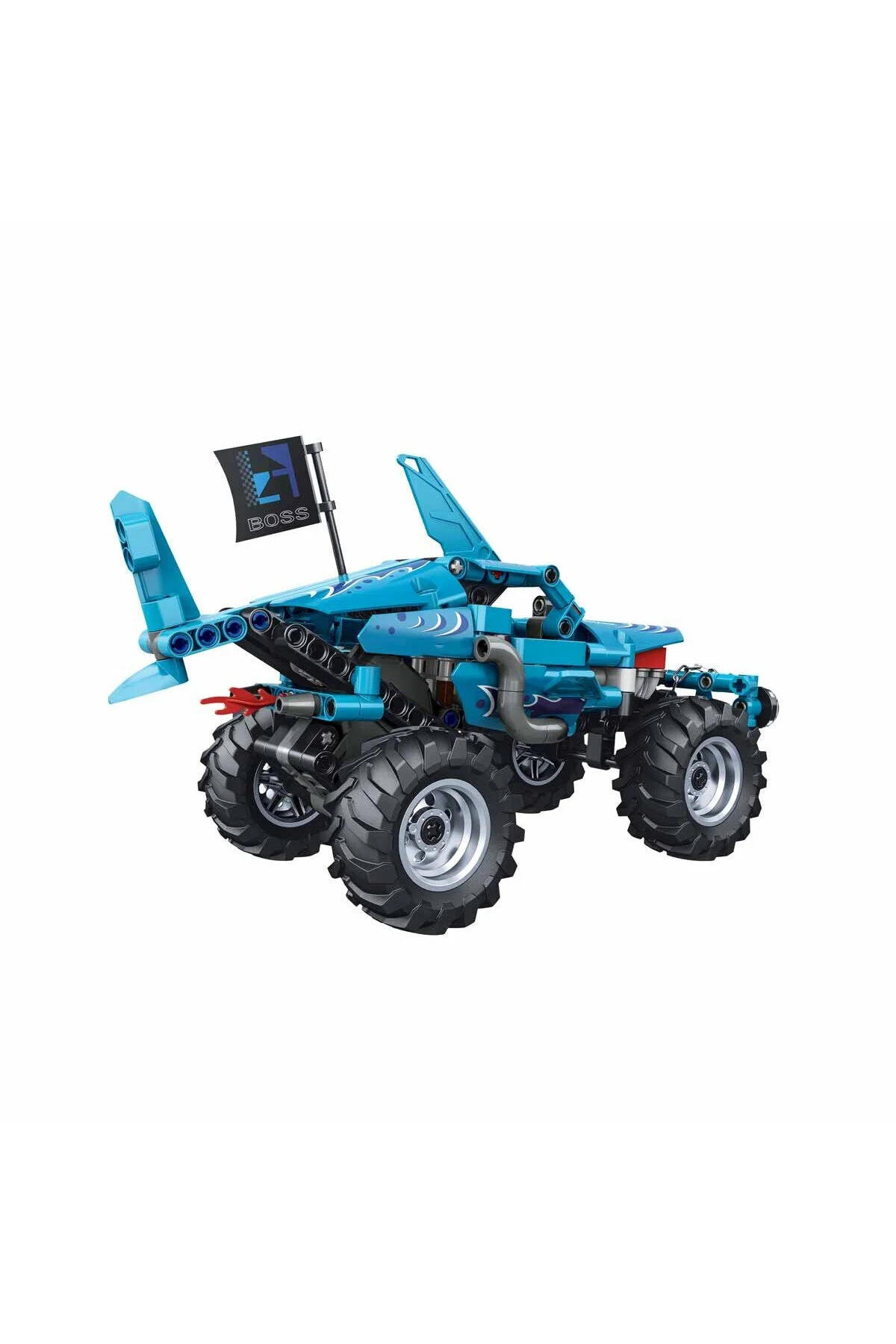 لگو و اسباب بازی های ساخت محور مجموعه ساختمانی 305 PIECE TECHNIC RACING SHARK MONSTER JEEP RACE CAR از ترکیه Genel Markalar