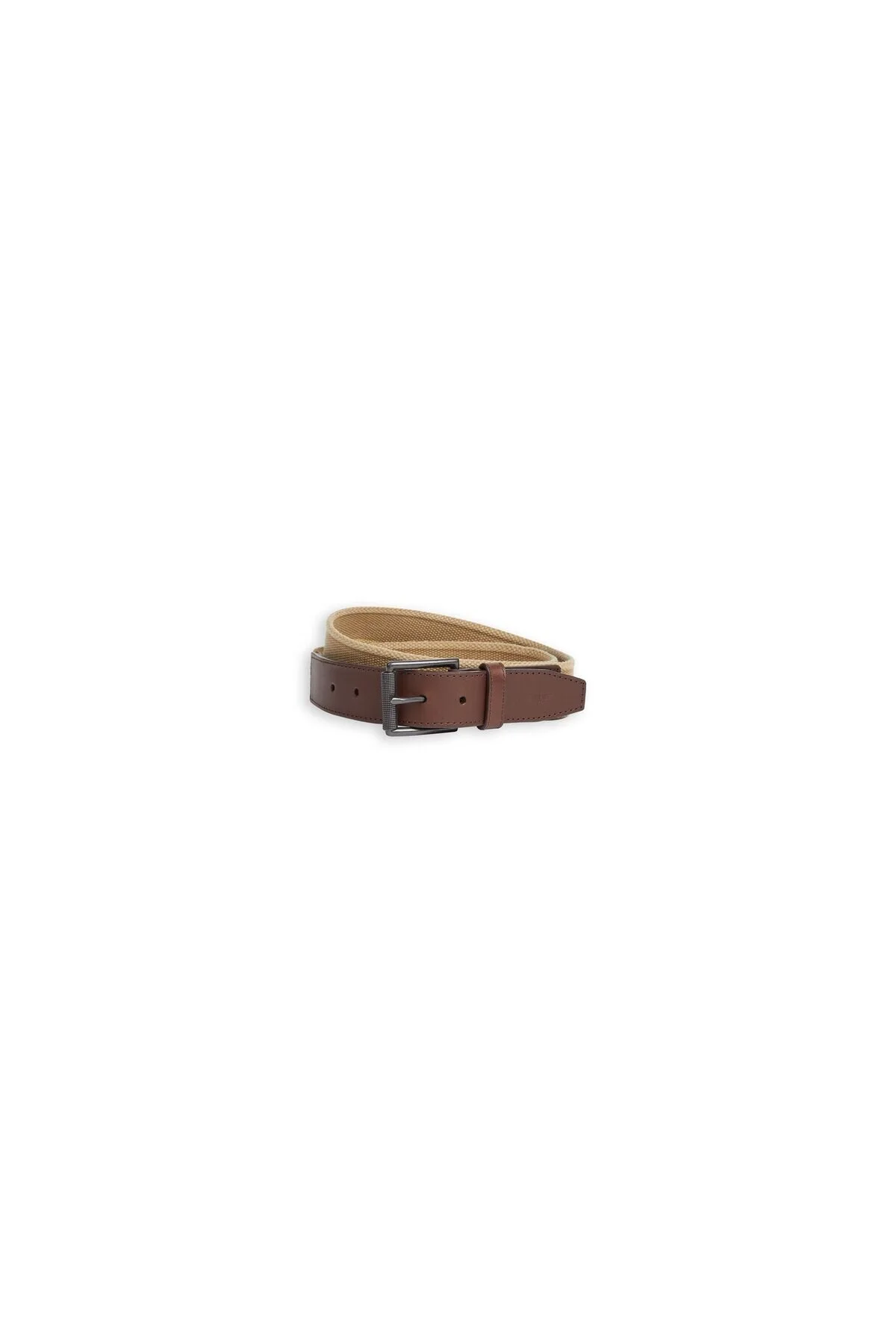 کمربند مشکی مردانه بژ پنبه گاه به لیوایز Dockers