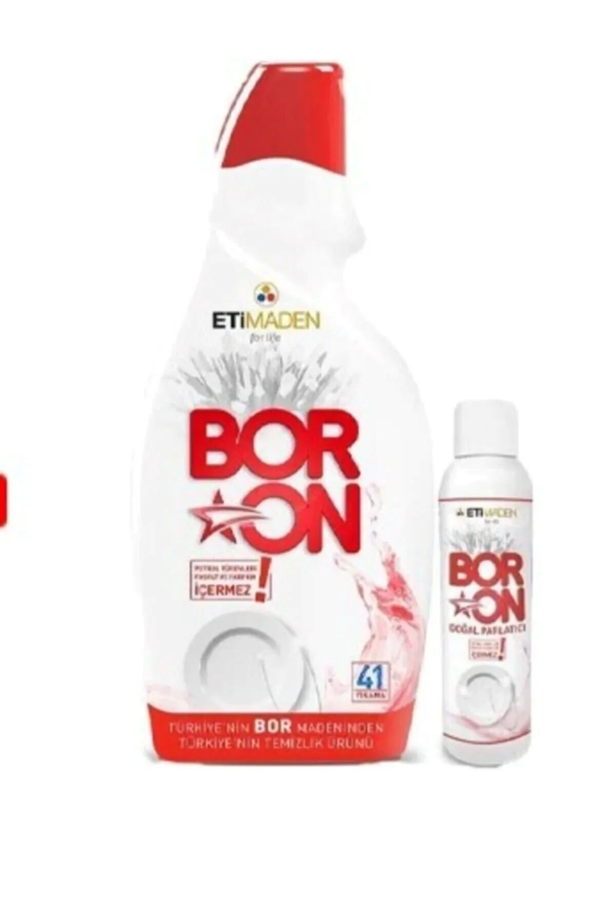 قرص و پودر ماشین ظرفشویی ETIMADEN BORON GEL DISHERERGENT DITERGENT 820 ML+GRINDER NATURAL 41 شستشو Eti Maden
