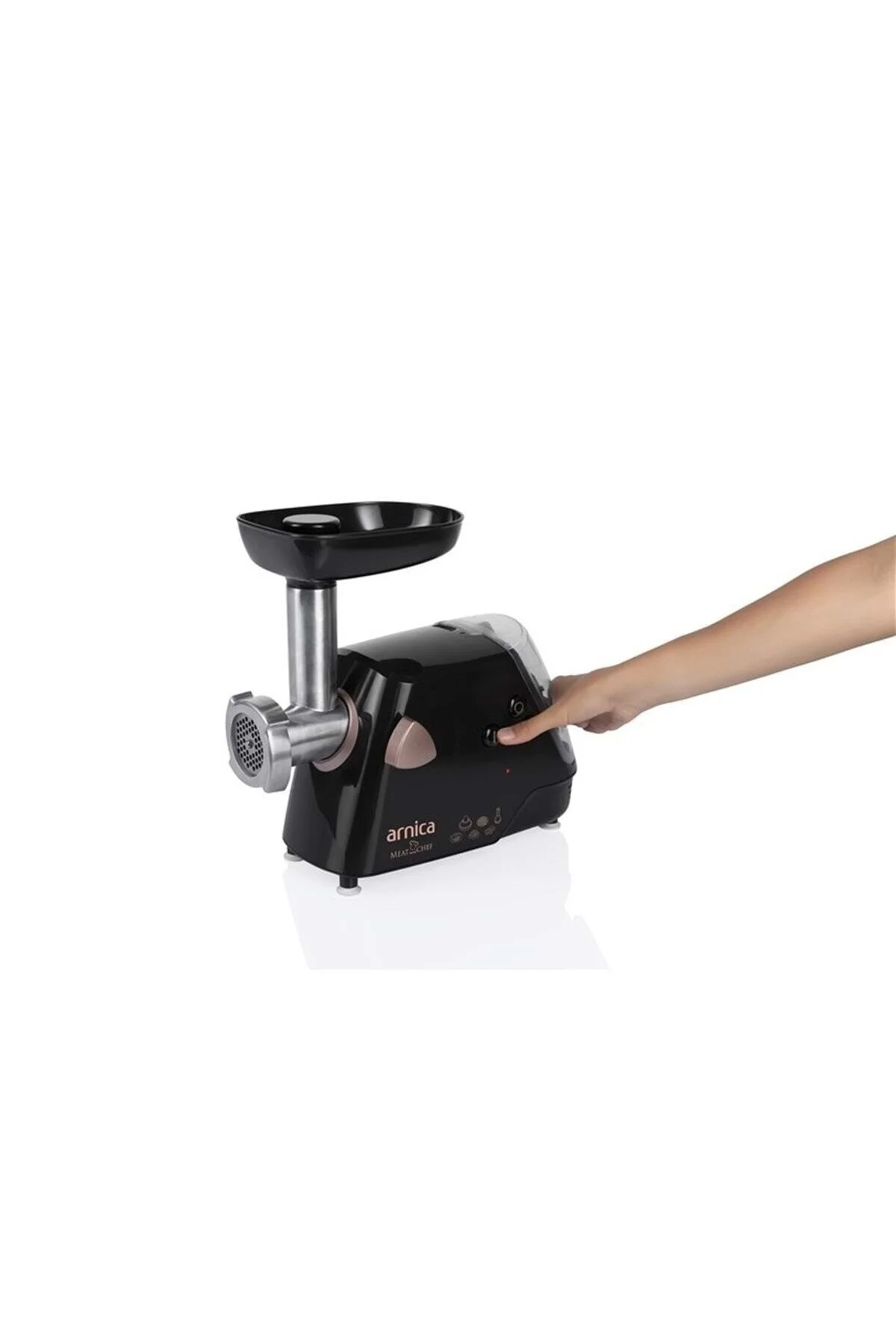 چرخ گوشت آشپز GH21220 کن مشکی اورجینال Arnica