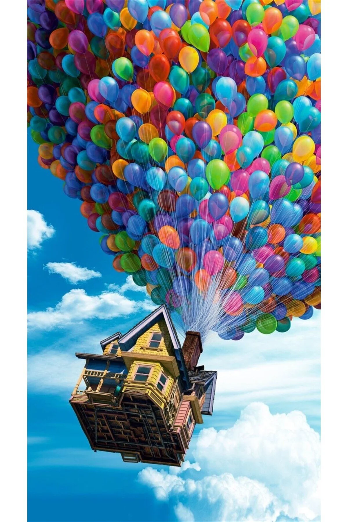 پازل نقاشی موزاییک الماس سری LOOK UP 38X66 سانتی متر MARCEL SANAT